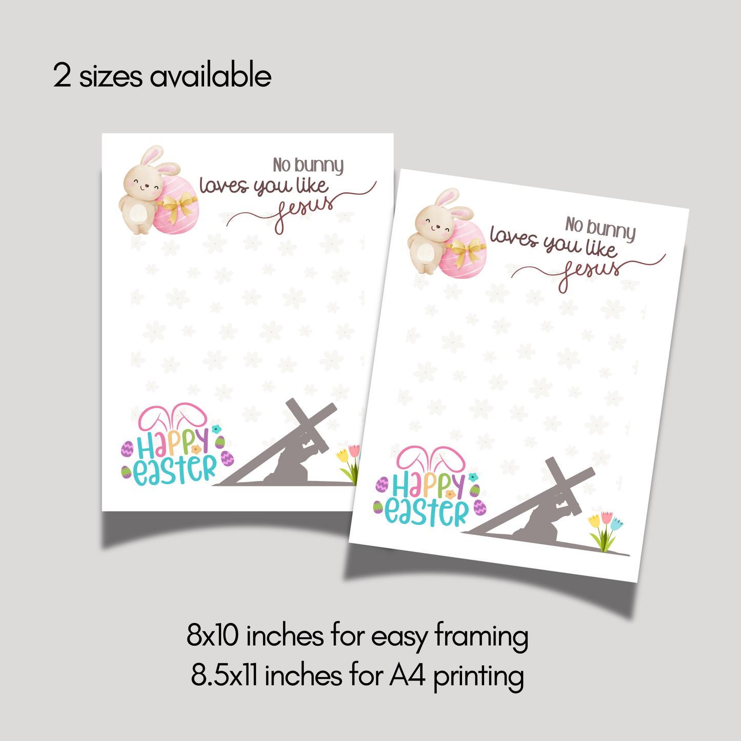 Happy Easter Handprint Craft Printable, DIY Gift Religious Christian Art for Kids Sunday School Activity