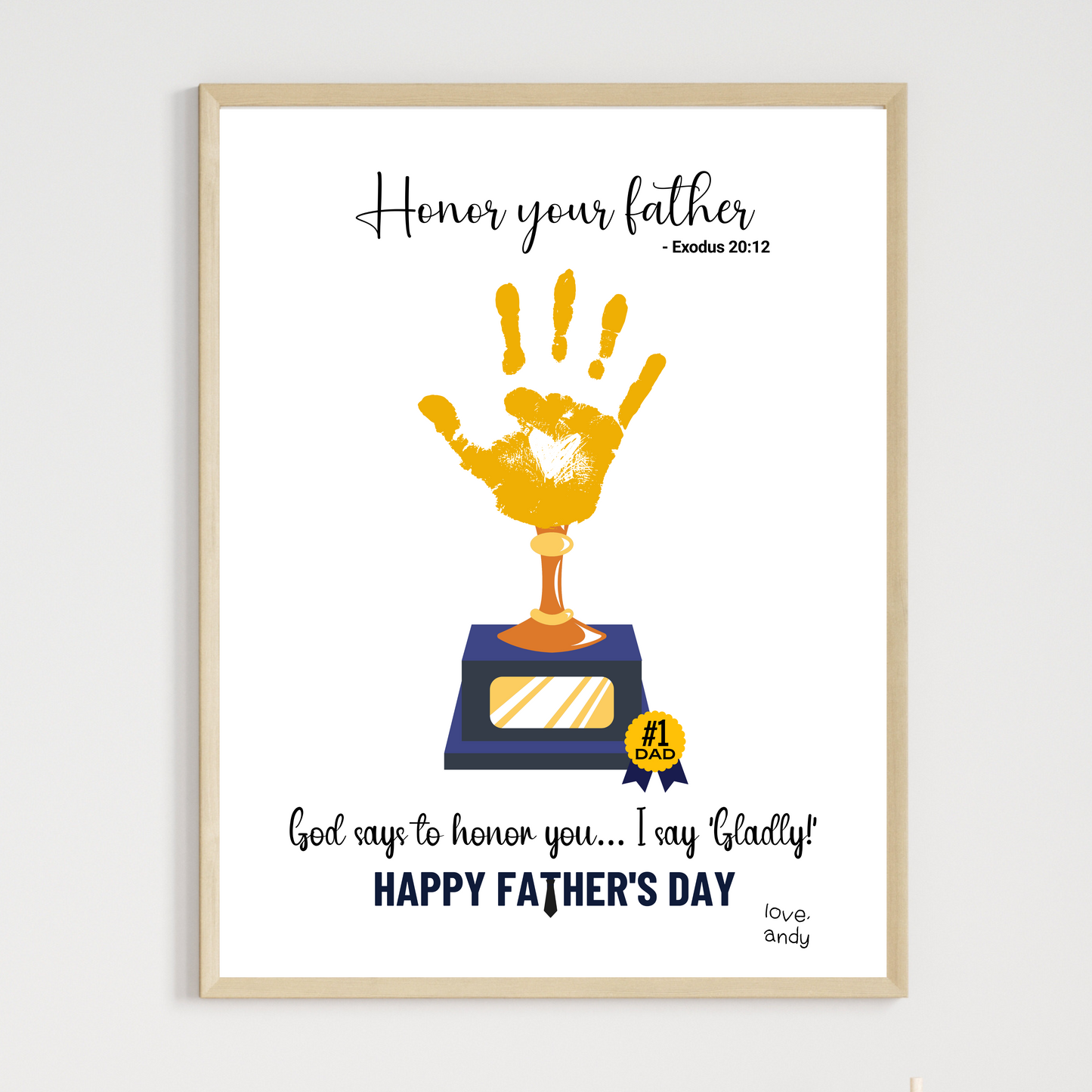 Father's Day Christian Crafts Bundle Kids Printable, DIY Bible Handprint Card Religious Art Sunday School Activity Gift for Dad Grandpa