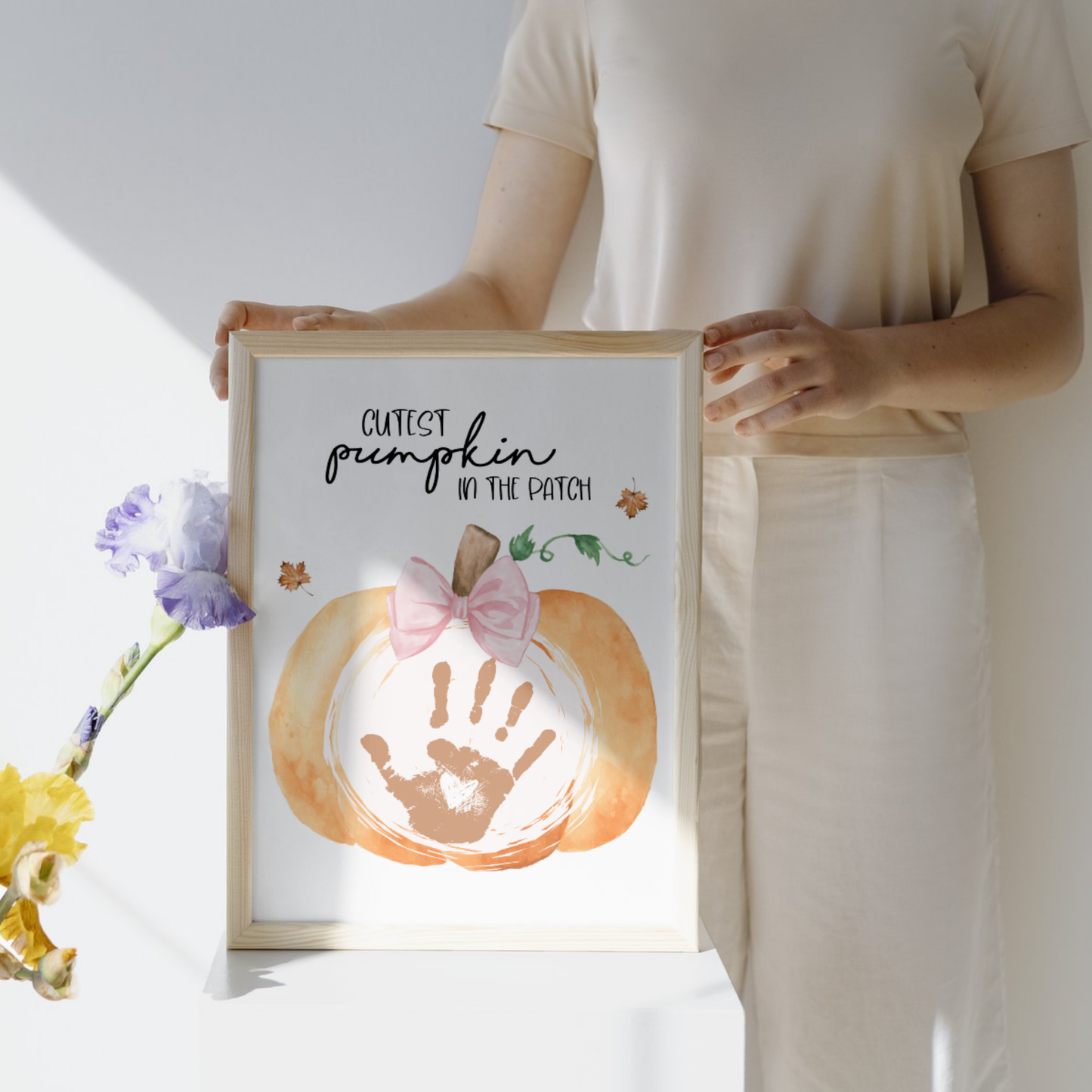 Fall Handprint Craft Bundle Printable Art for Kids