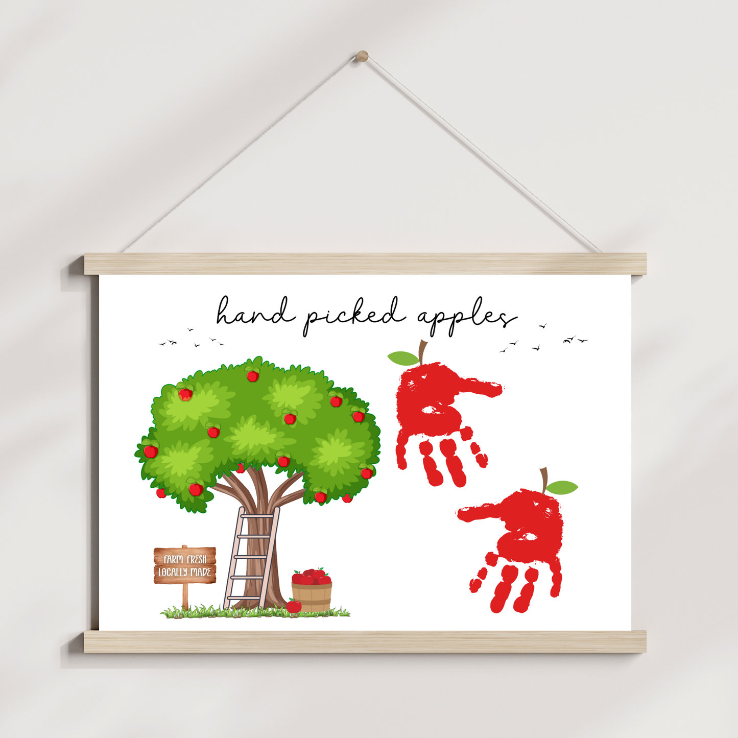 Fall Handprint Craft Bundle Printable Art for Kids
