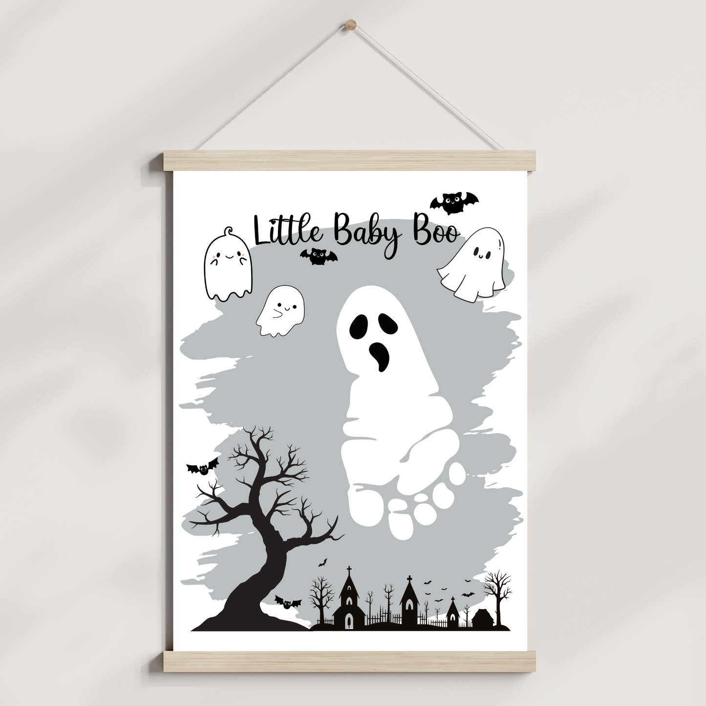 Halloween Footprint Crafts, DIY Fall Art Activity for Kids