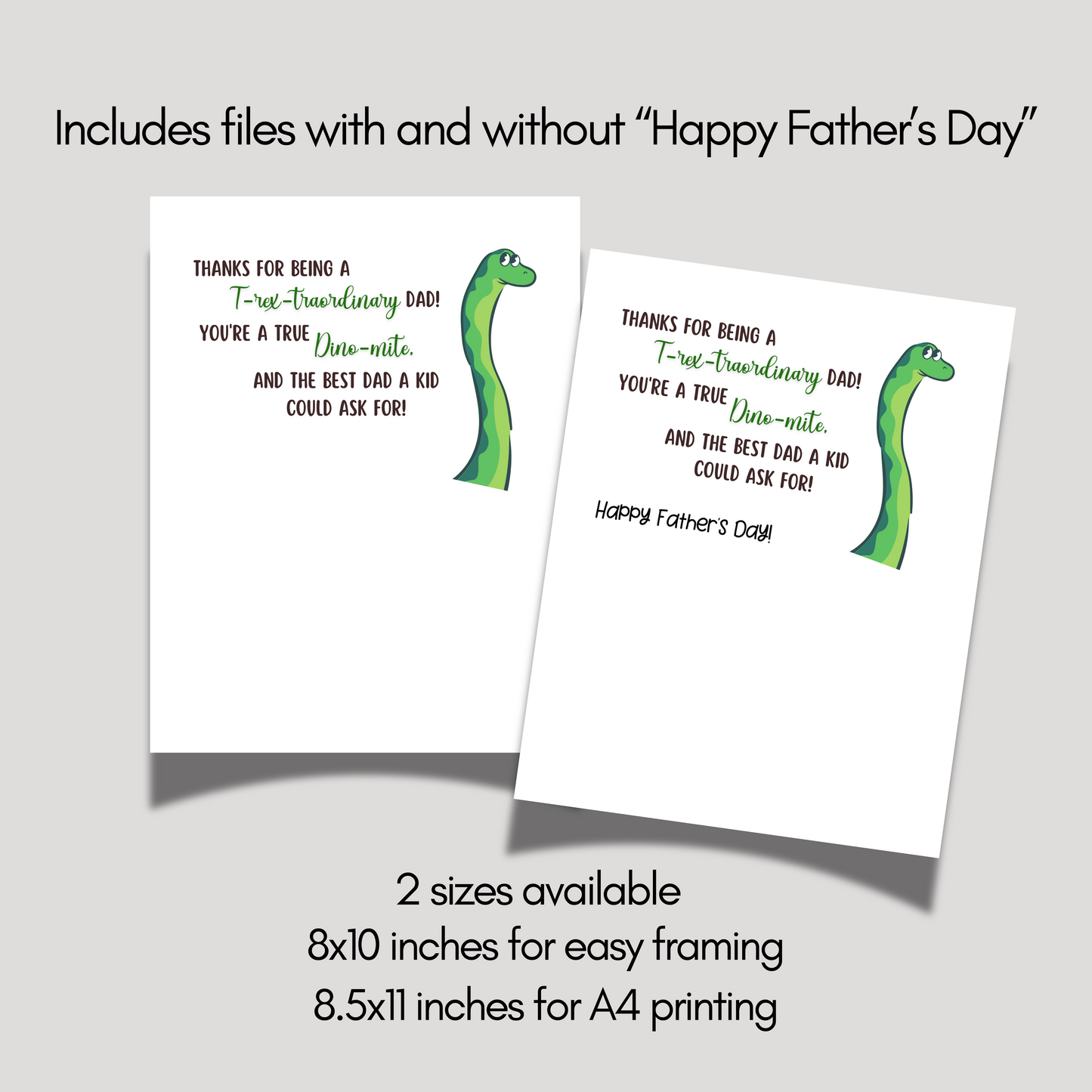 Fathers Day Handprint Craft for Kids Printable, DIY Dad Card Dino Art Activity Personalized Birthday Gift from Baby Toddler Preschool Daycare