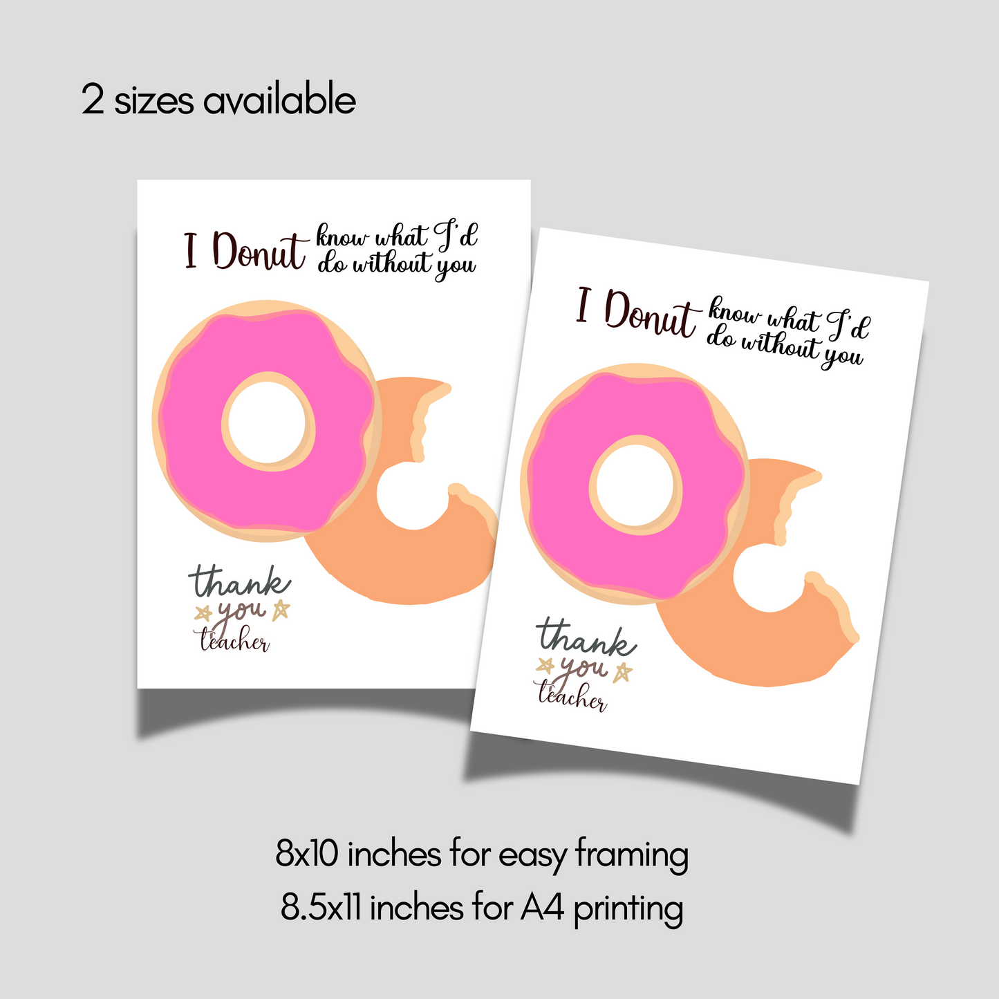 Teacher Appreciation Fingeprint Craft Kids Printable, DIY End of Year Gift Keepsake Hand Art for Pre-K Kindergarten Preschool End Of School (Copy)