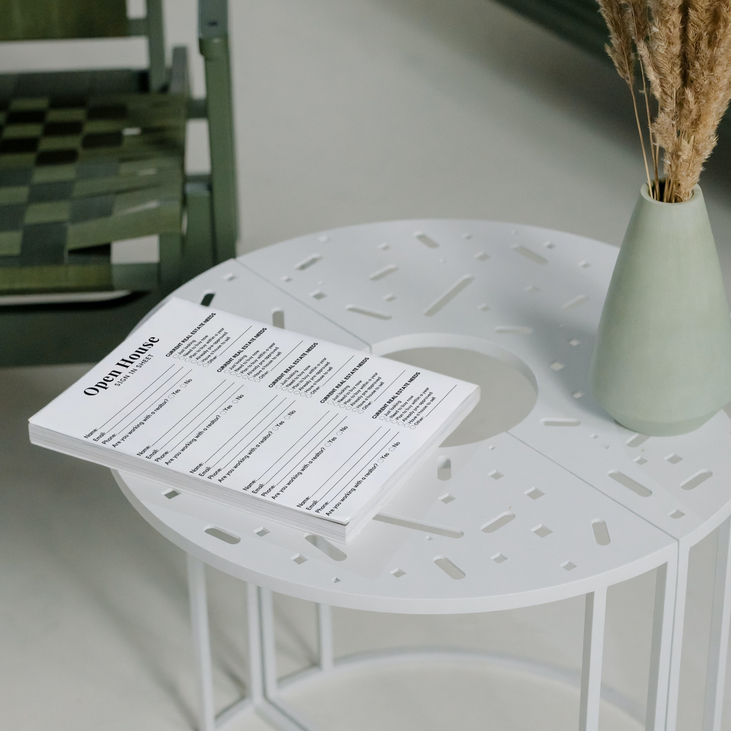Open House Sign In Sheet, Printable Welcome Sign Realtor Success Tools