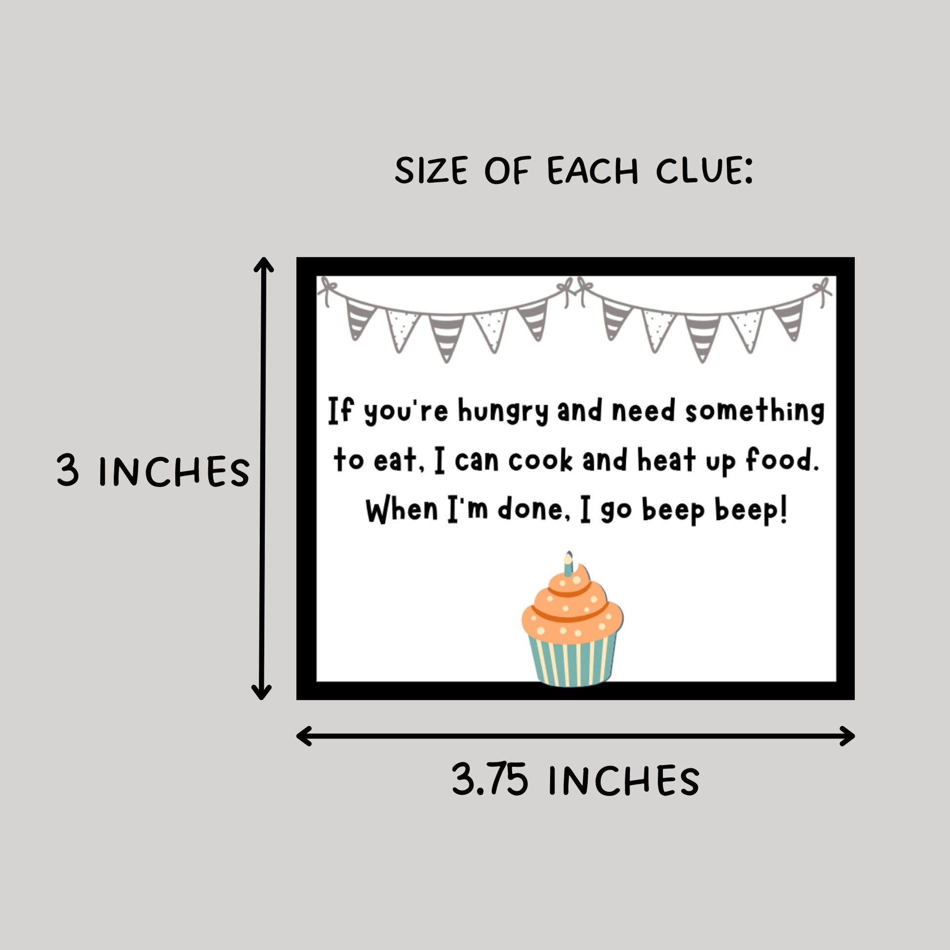 Indoor Birthday Treasure Hunt For Kids, Birthday Scavenger Hunt Clues, Birthday Printable Games, Indoor Birthday Games, Instant Download PDF
