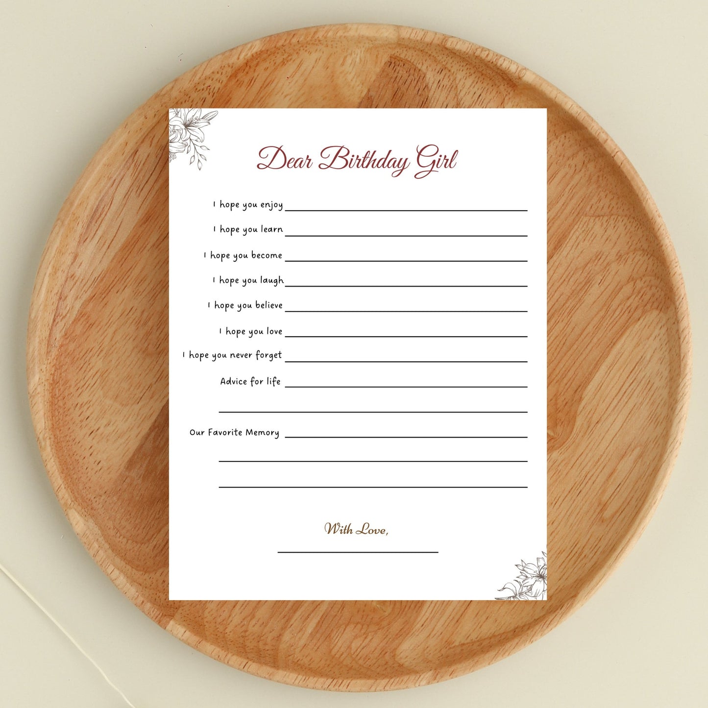 Birthday Games for Her Printable, Womens Birthday Party Games, Fun Birthday Games Bundle, Adult Girl Birthday Games Minimalistic and Modern