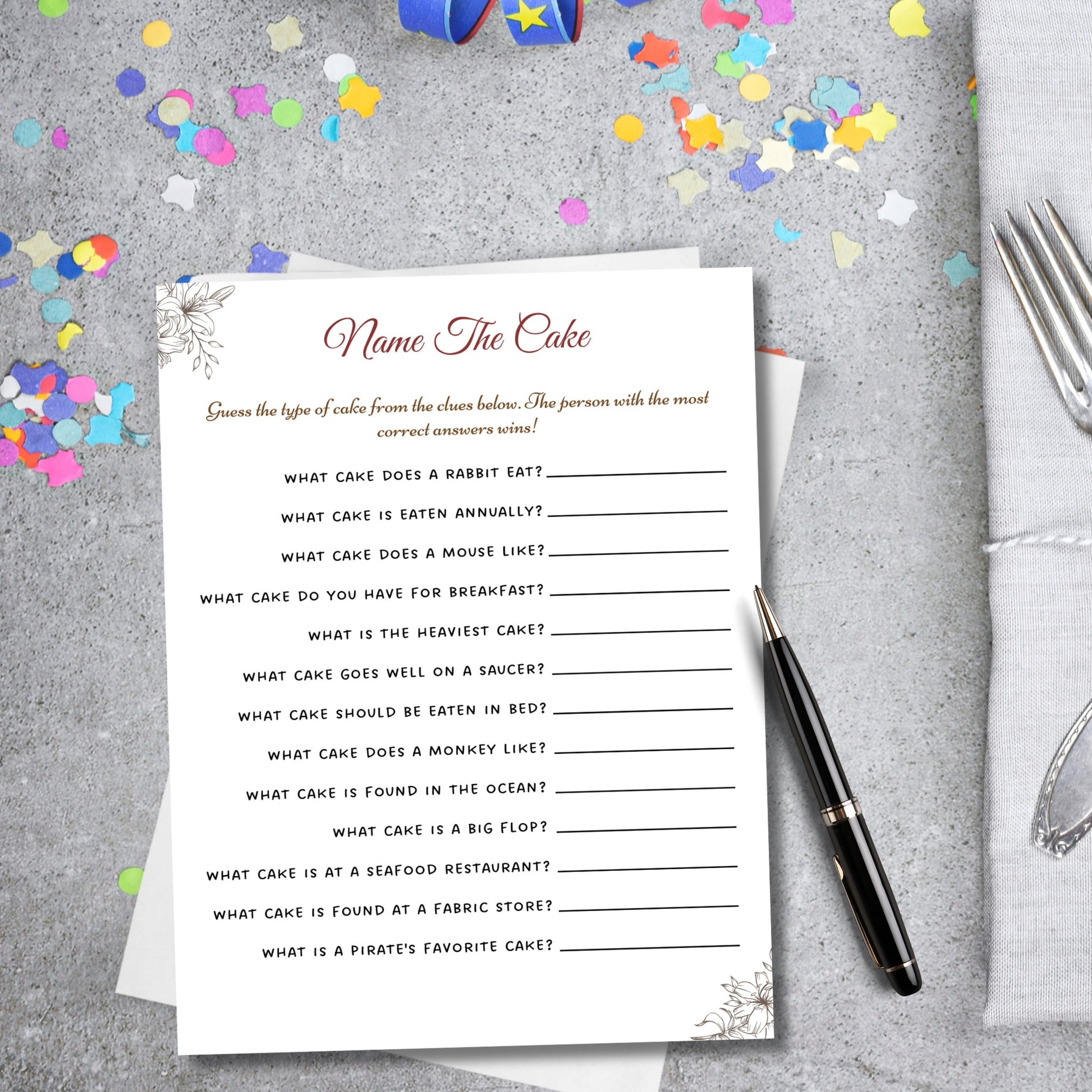 Birthday Games for Her Printable, Womens Birthday Party Games, Fun Birthday Games Bundle, Adult Girl Birthday Games Minimalistic and Modern