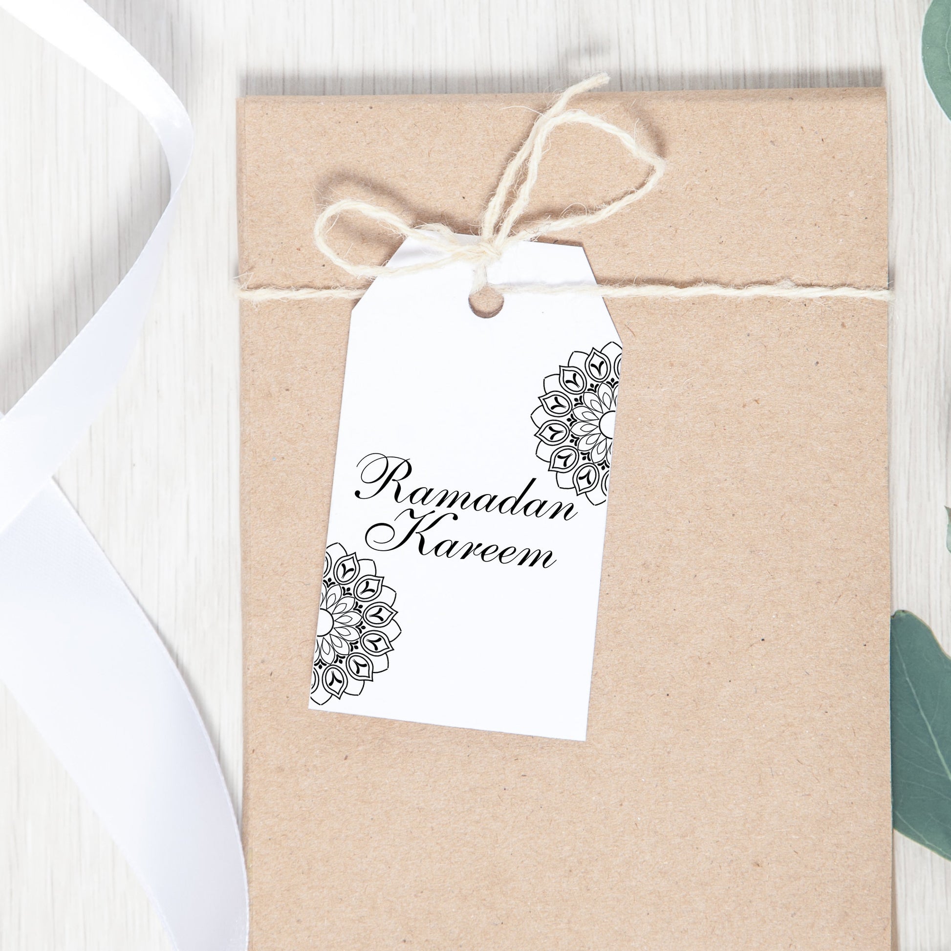 Ramadan Mubarak Gift Tags, Ramadan Kareem Printable Gift Tag, Eid Decoration, Instant Digital Download, 9 Printable Tags, Modern Gift Tags