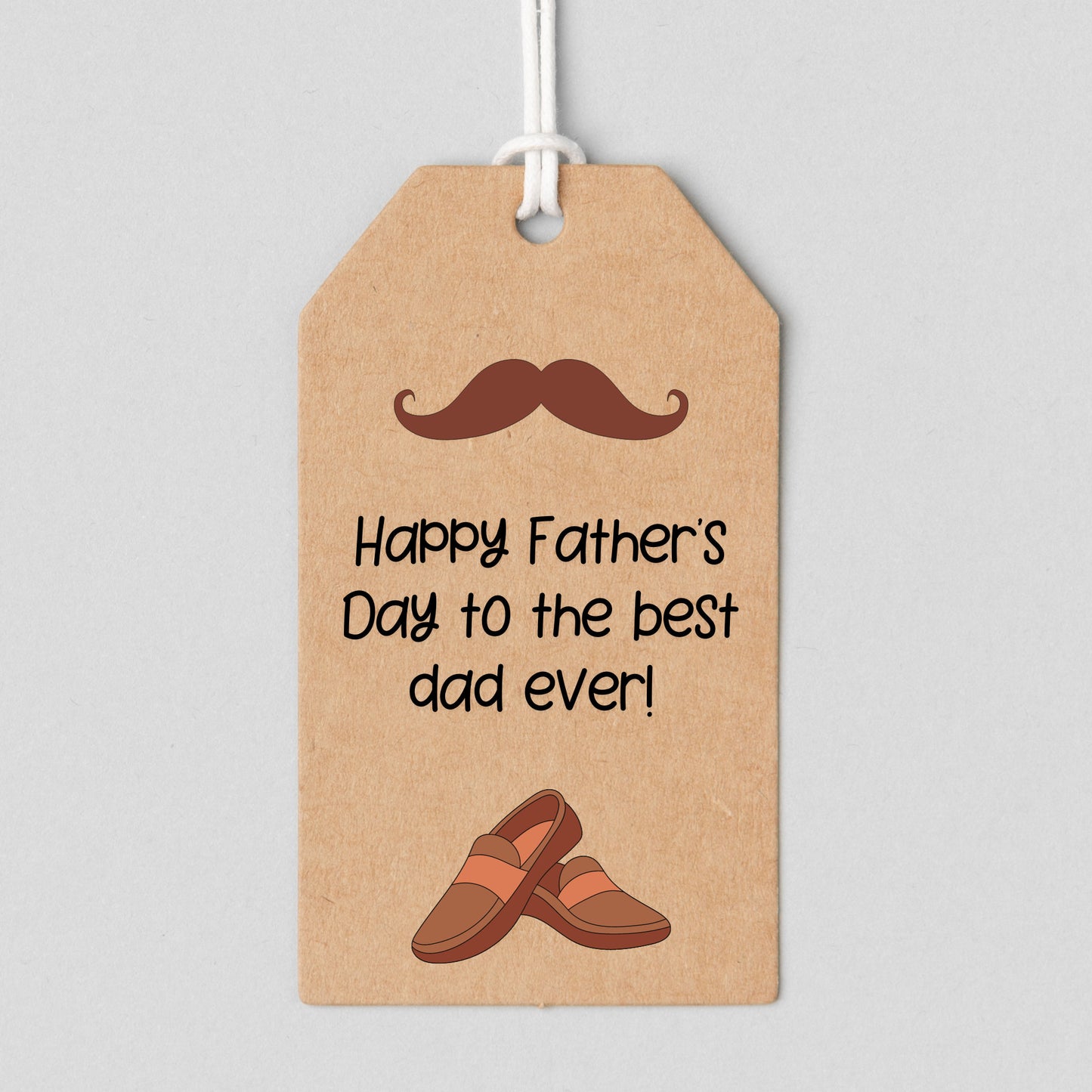 Happy Father's Day Gift Tags, Gift For Dad, 9 Printable Gift Tags, Instant Digital Download, Modern Gift Tags Father's Day Best Dad Ever