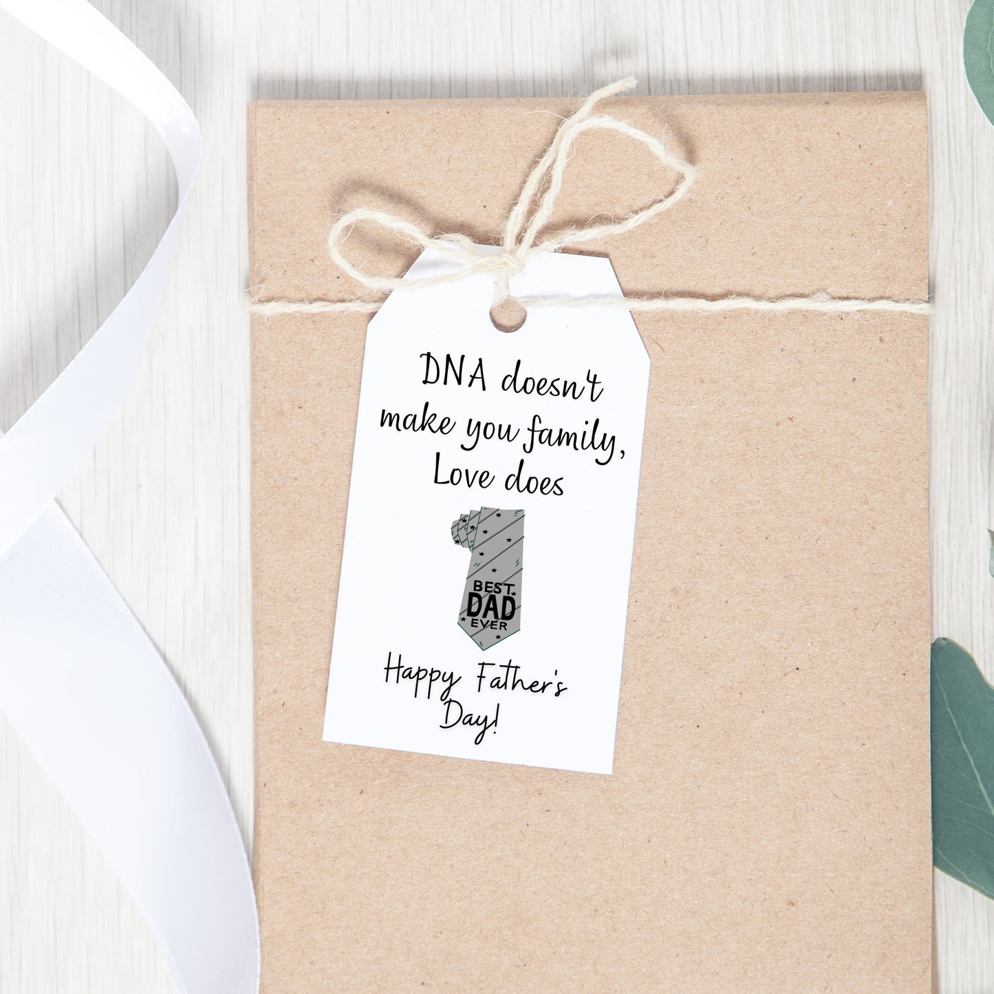 Step Dad Gift Father's Day, Father's Day Gift Tags Step Dad, Printable Gift Tags, Instant Download, Father's Day Best Dad Ever Step Dad Gift