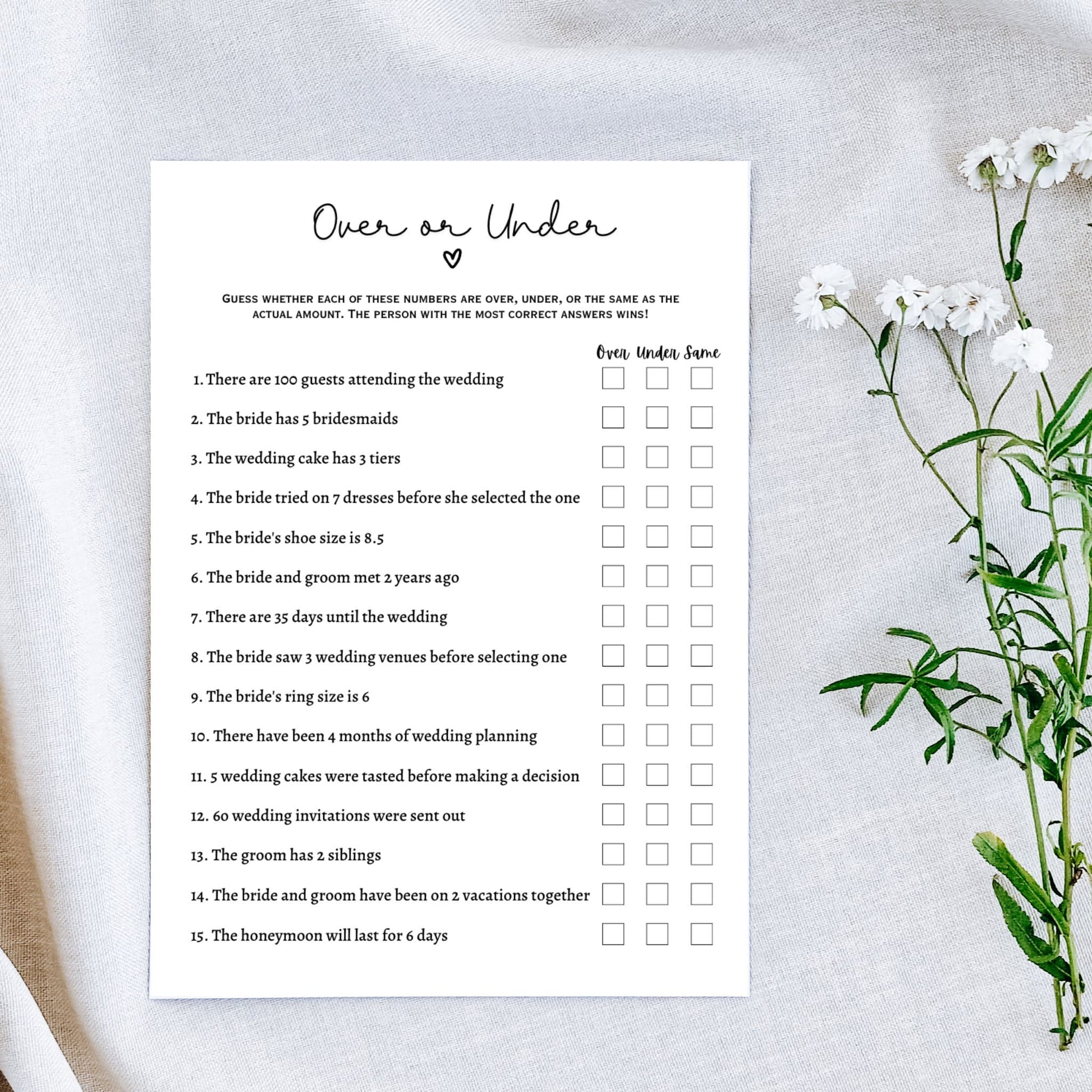 Bridal Shower Games Bundle Printable, Modern Minimalist Wedding Shower Party Games, Hen Party Icebreakers, Fun Bachelorette Party Ideas