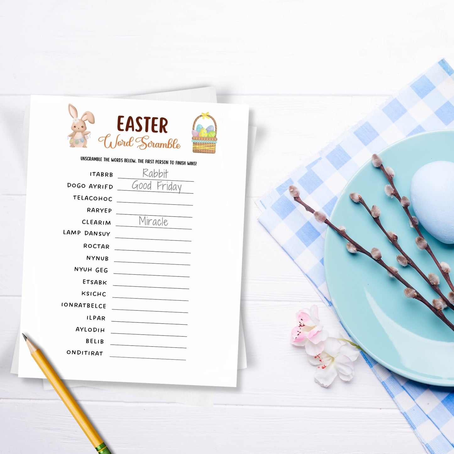 Easter Games Bundle Printable, Easter Activity Kids, Easter Party Games Adults, Easter Trivia, Family Games, Classroom Games, Easter Sunday
