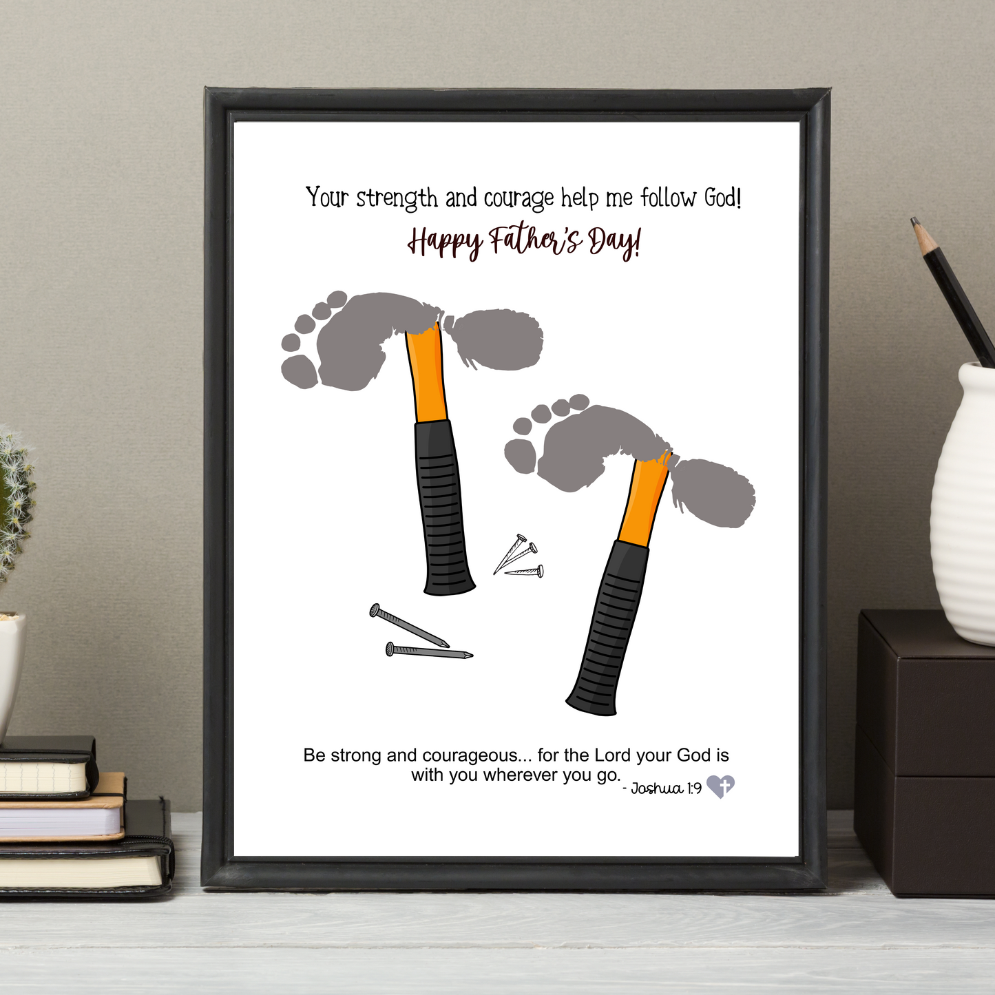 Father's Day Christian Crafts Bundle Kids Printable, DIY Bible Handprint Card Religious Art Sunday School Activity Gift for Dad Grandpa