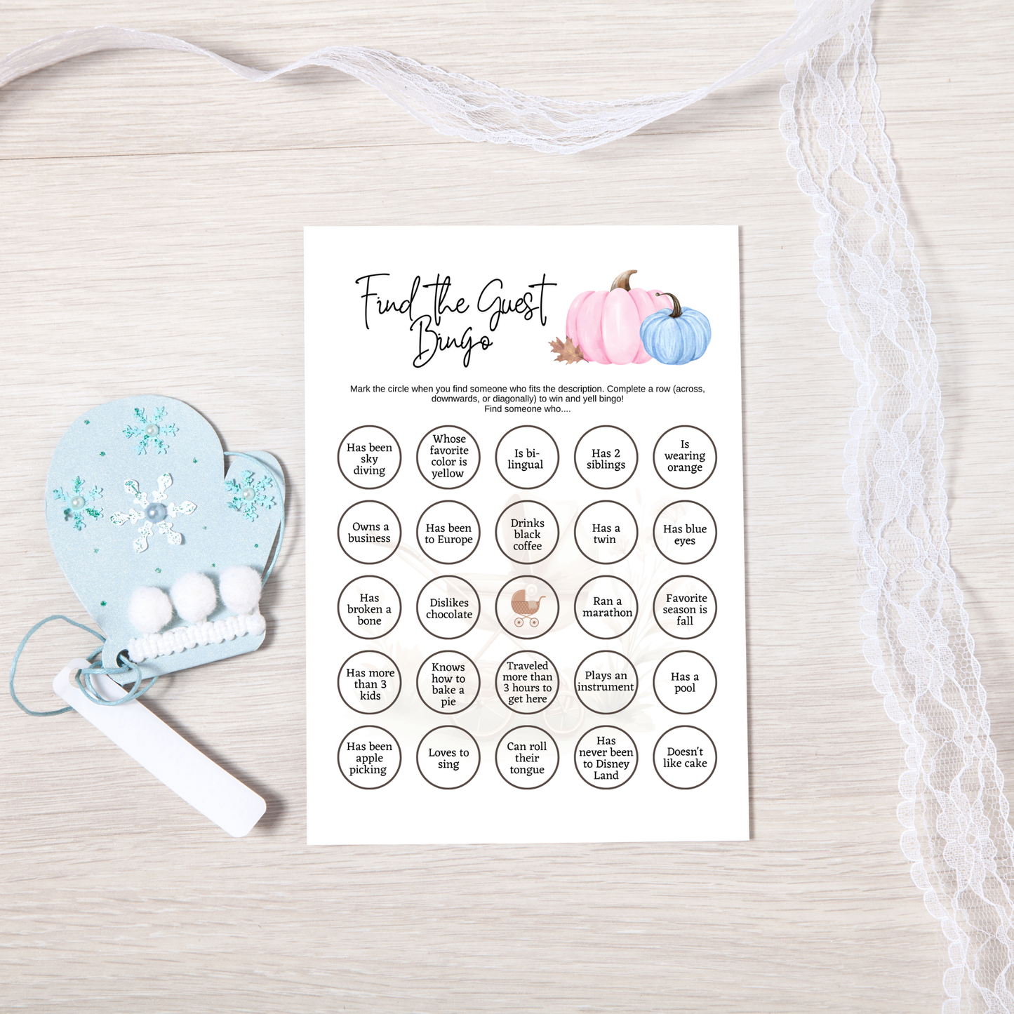 Pumpkin Baby Shower Games Fall Party Printable