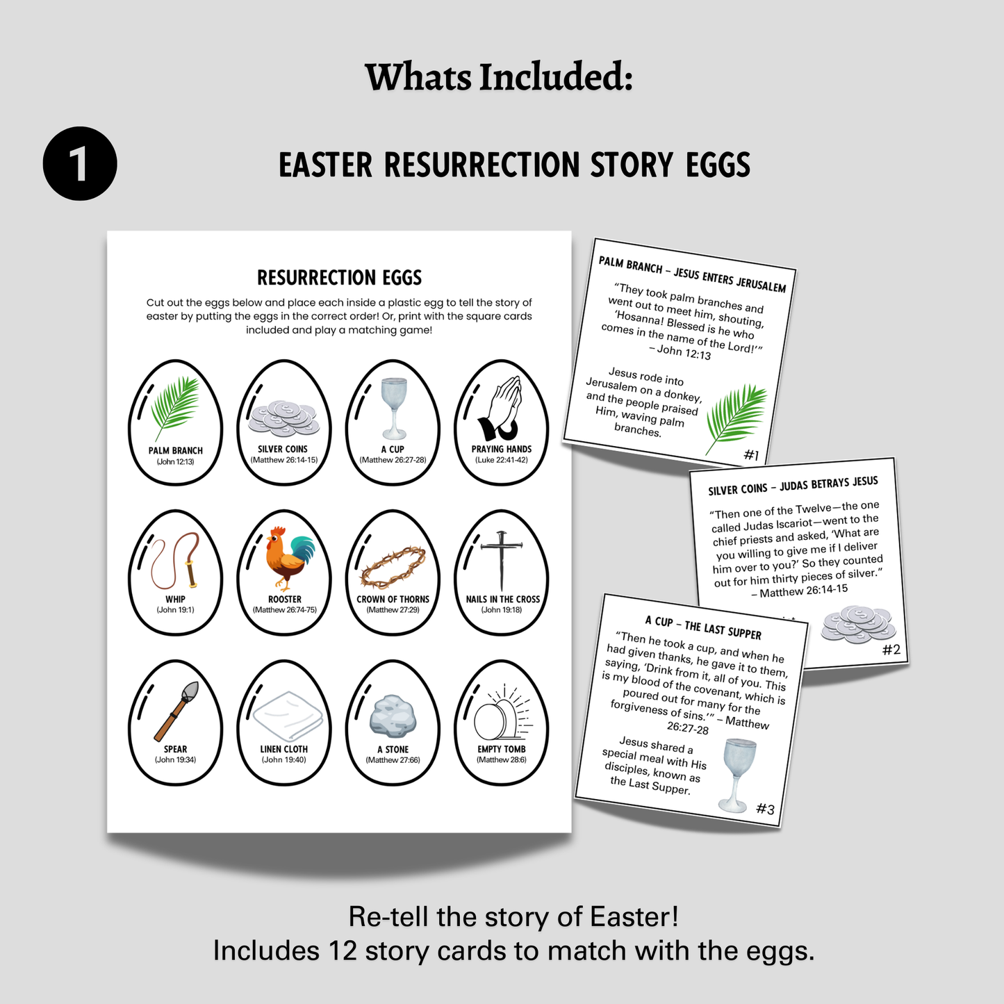 Christian Easter Activity Bundle Printable