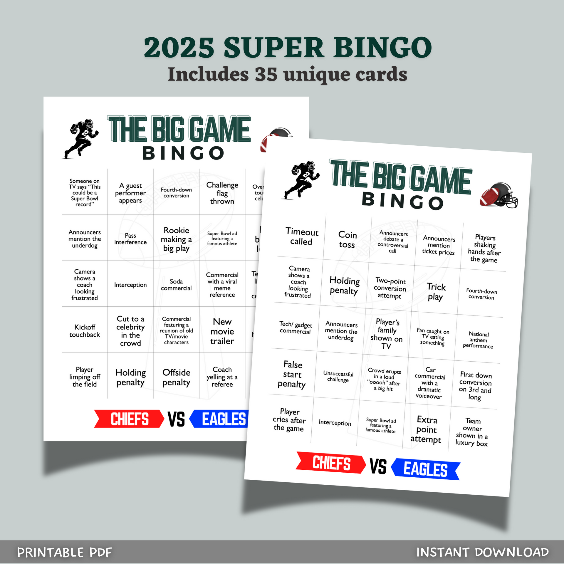 2025-big-game-football-bingo-printable-super-bowl-sunday-watch-party-scribbled-llc for Super Bowl Bingo Free Printable 2025 Big Game Football Bingo Printable Super Bowl Sunday Watch Party – Scribbled LLC for Super Bowl Bingo Free Printable