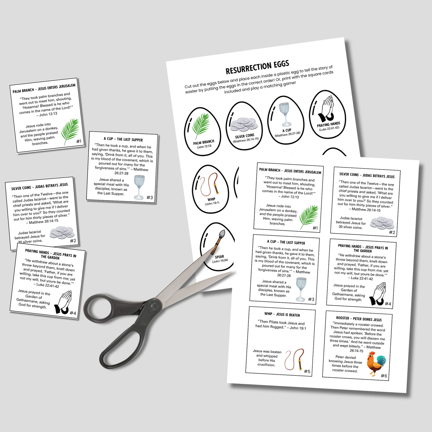 Christian Easter Activity Bundle Printable