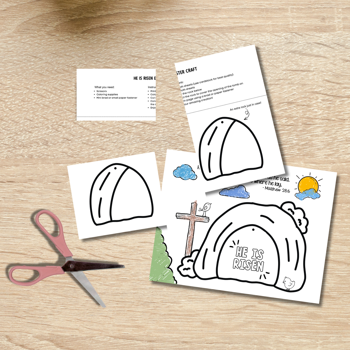 Christian Easter Activity Bundle Printable