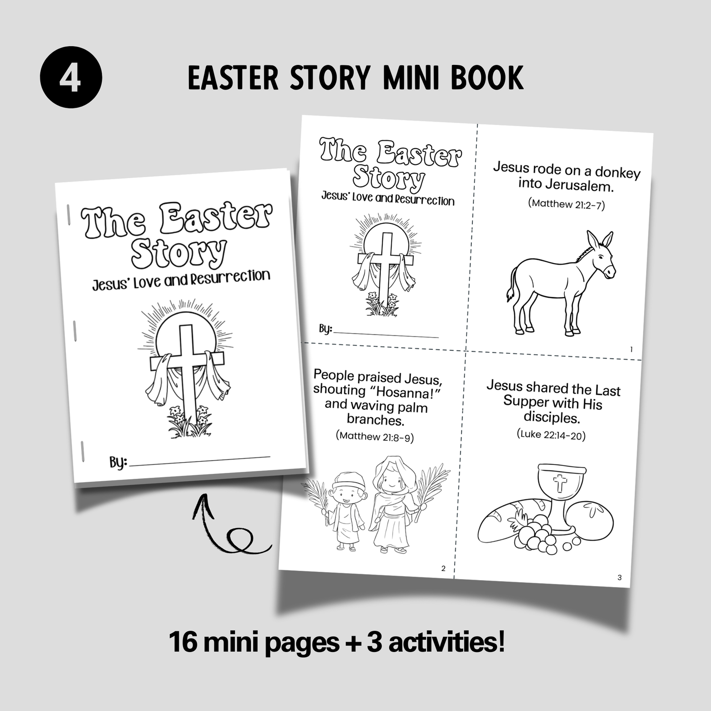 Christian Easter Activity Bundle Printable