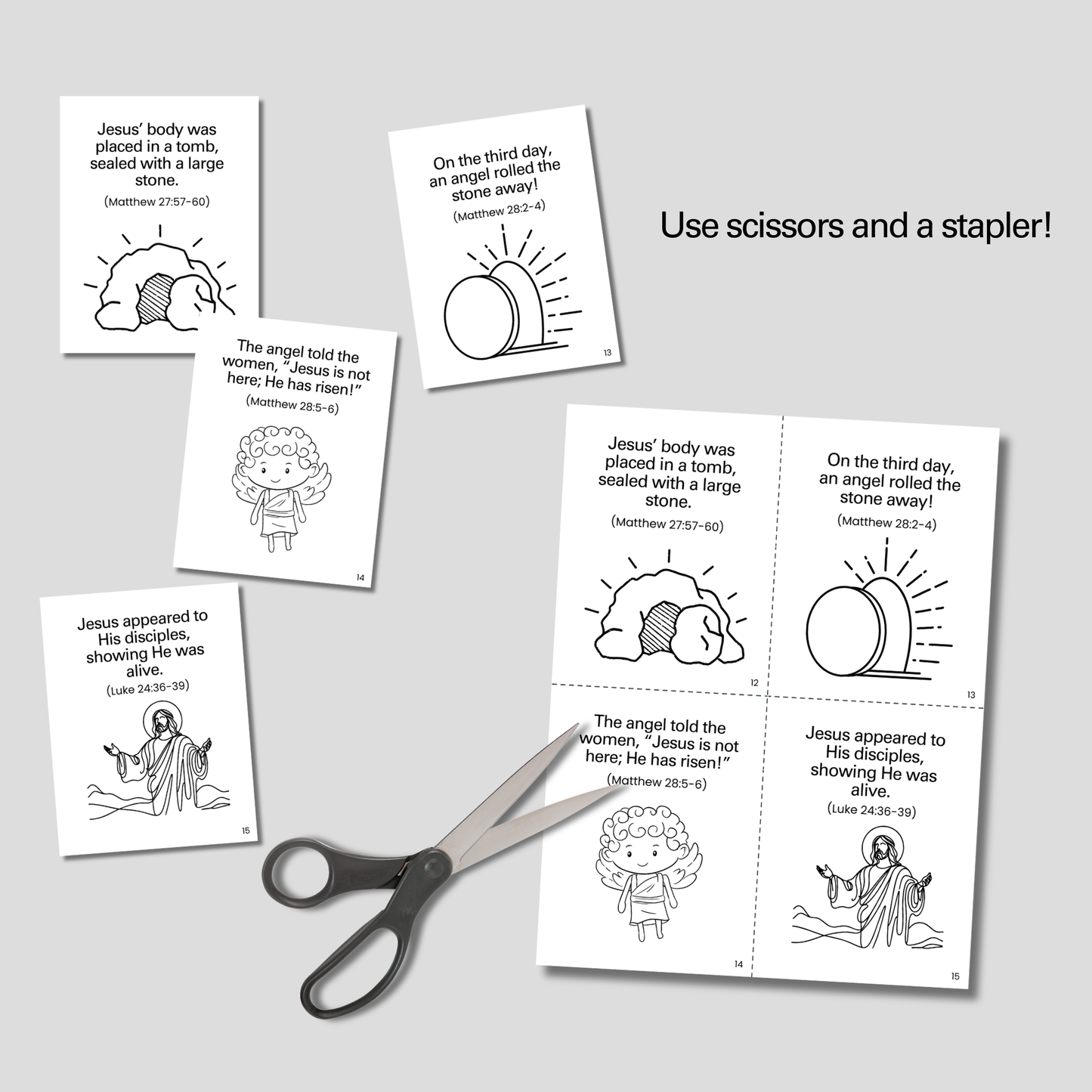 Christian Easter Activity Bundle Printable