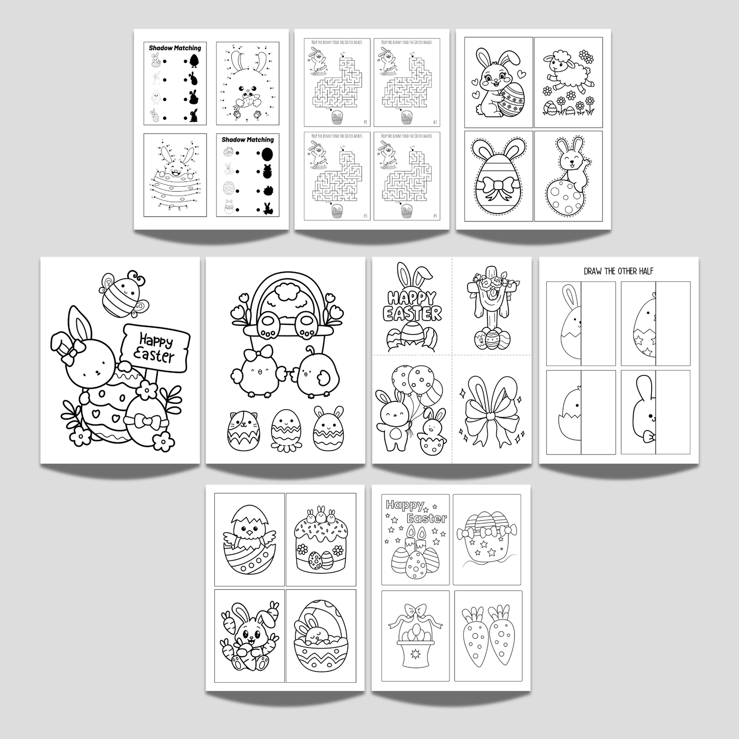 Christian Easter Activity Bundle Printable