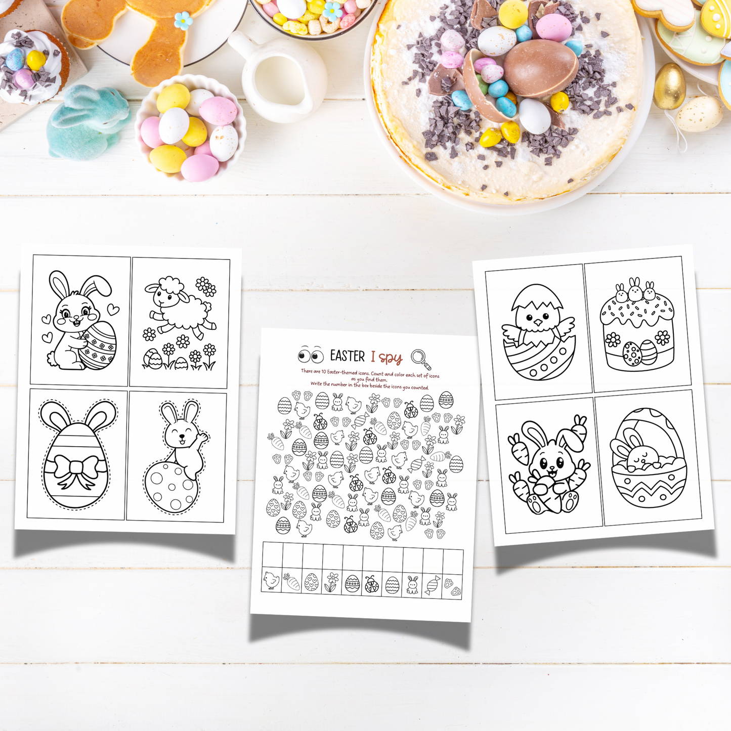 Christian Easter Activity Bundle Printable