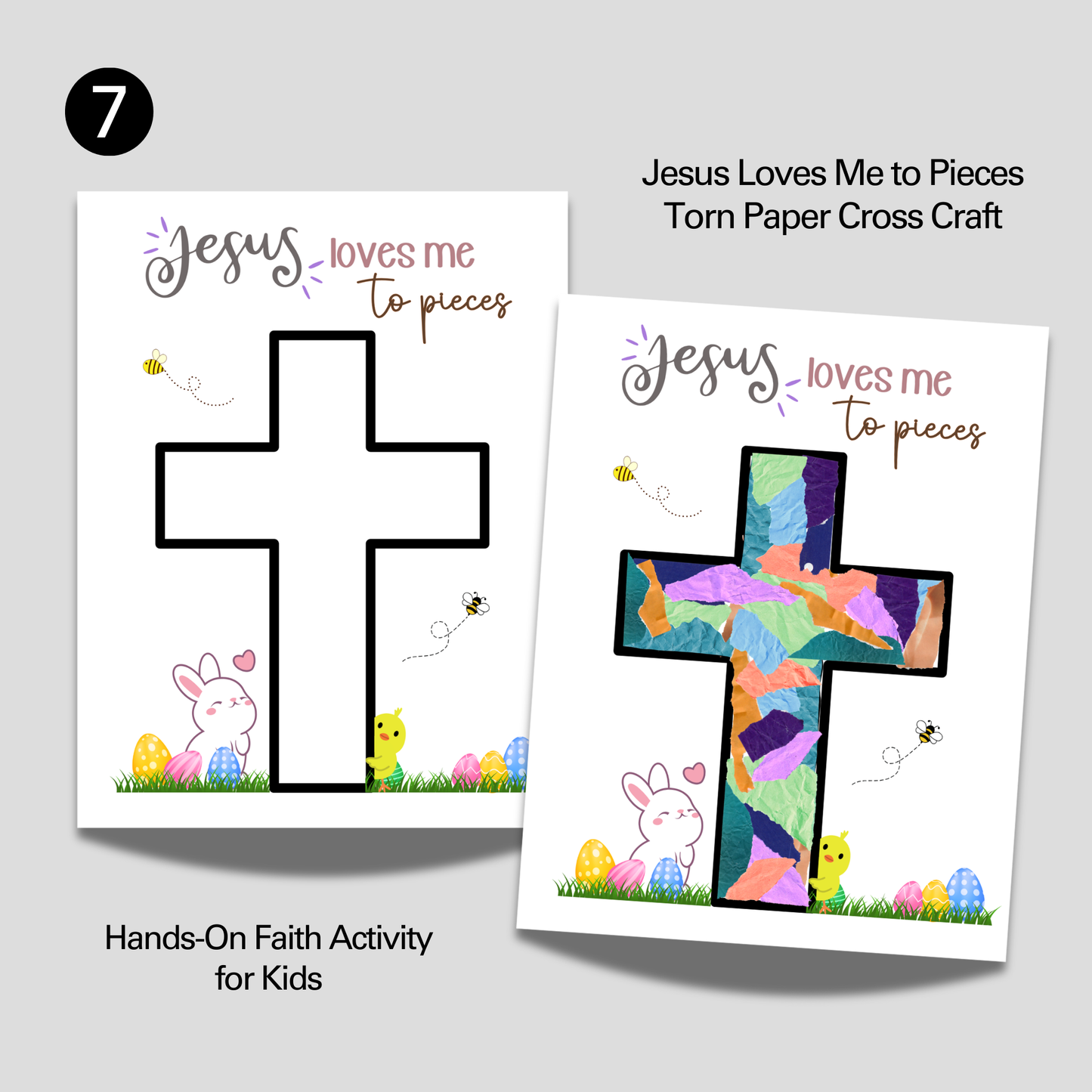 Christian Easter Activity Bundle Printable