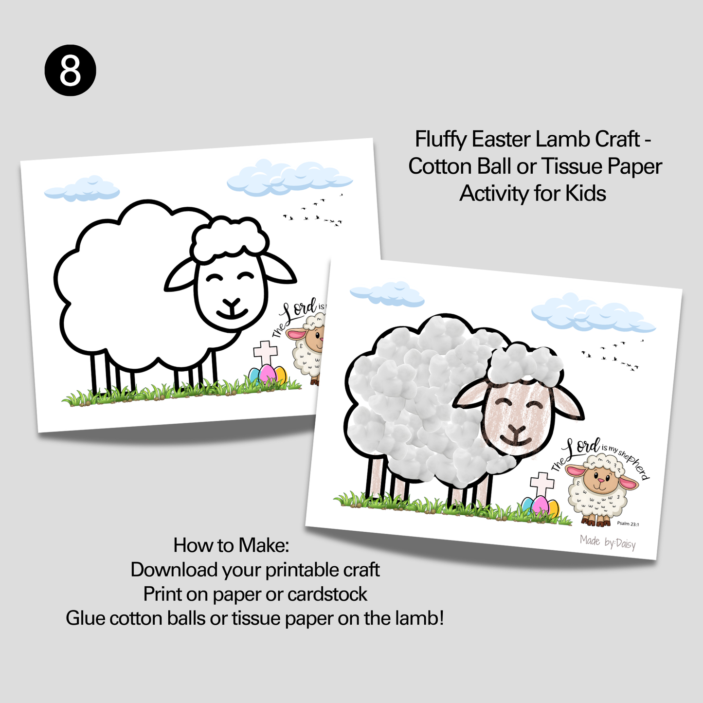 Christian Easter Activity Bundle Printable