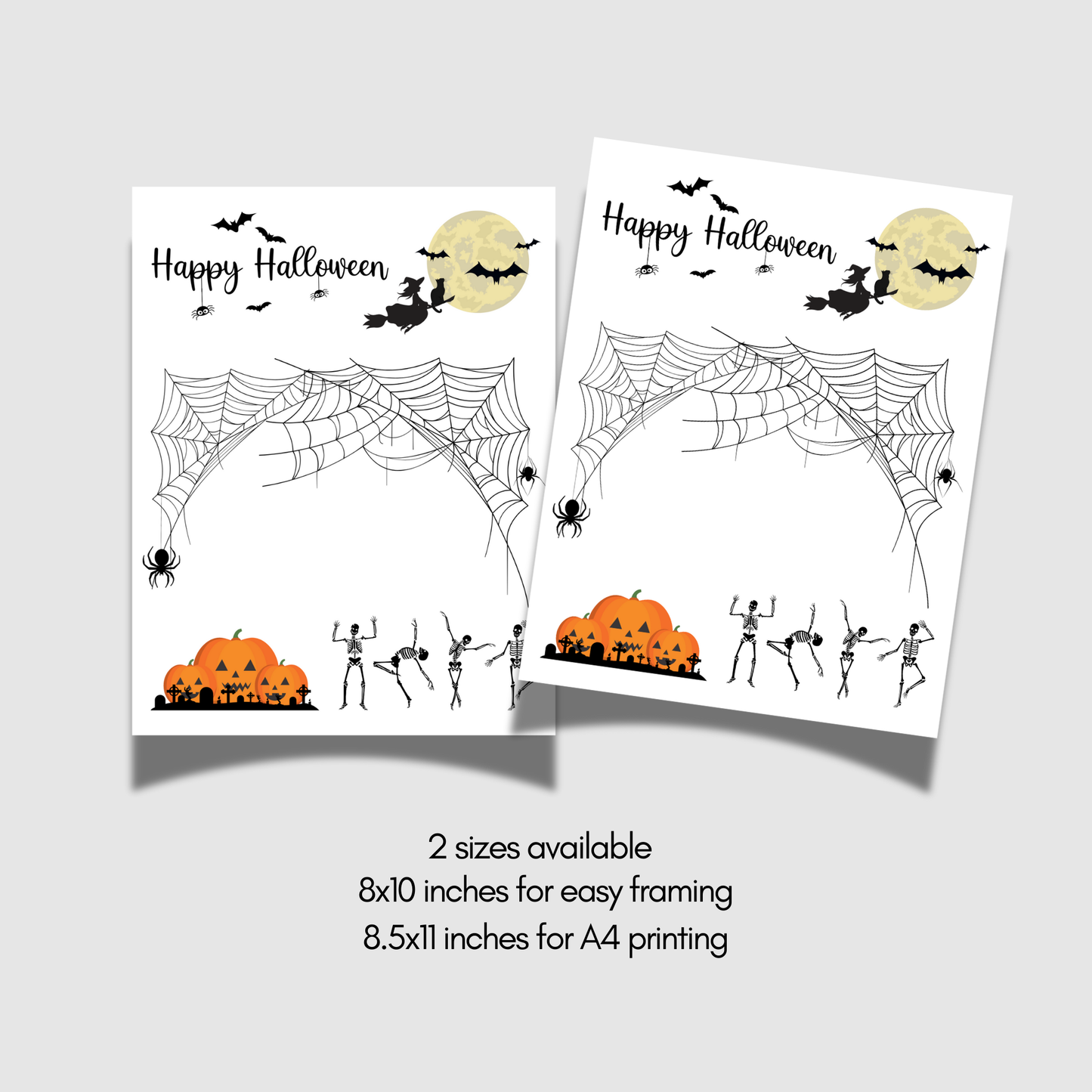 Happy Halloween Handprint Crafts, DIY Fall Art Activity for Kids