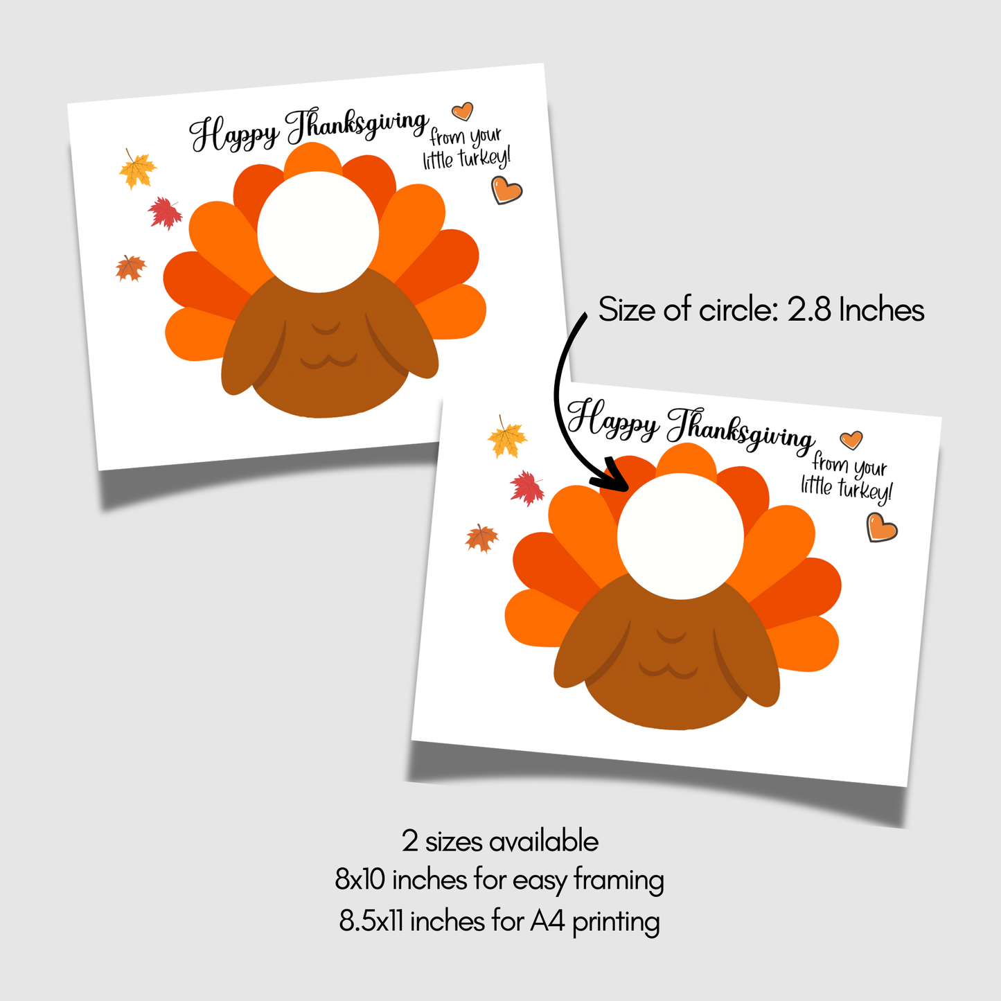 Thanksgiving Turkey Crafts for Kids Printable