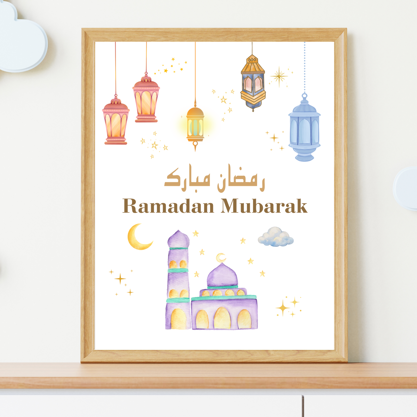 Ramadan Lantern Wall Art Printable