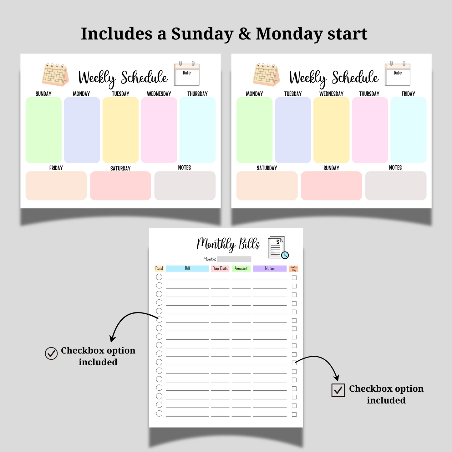 Home Management Household Binder Printable, Busy Mom Life Digital Planner Family Organizer