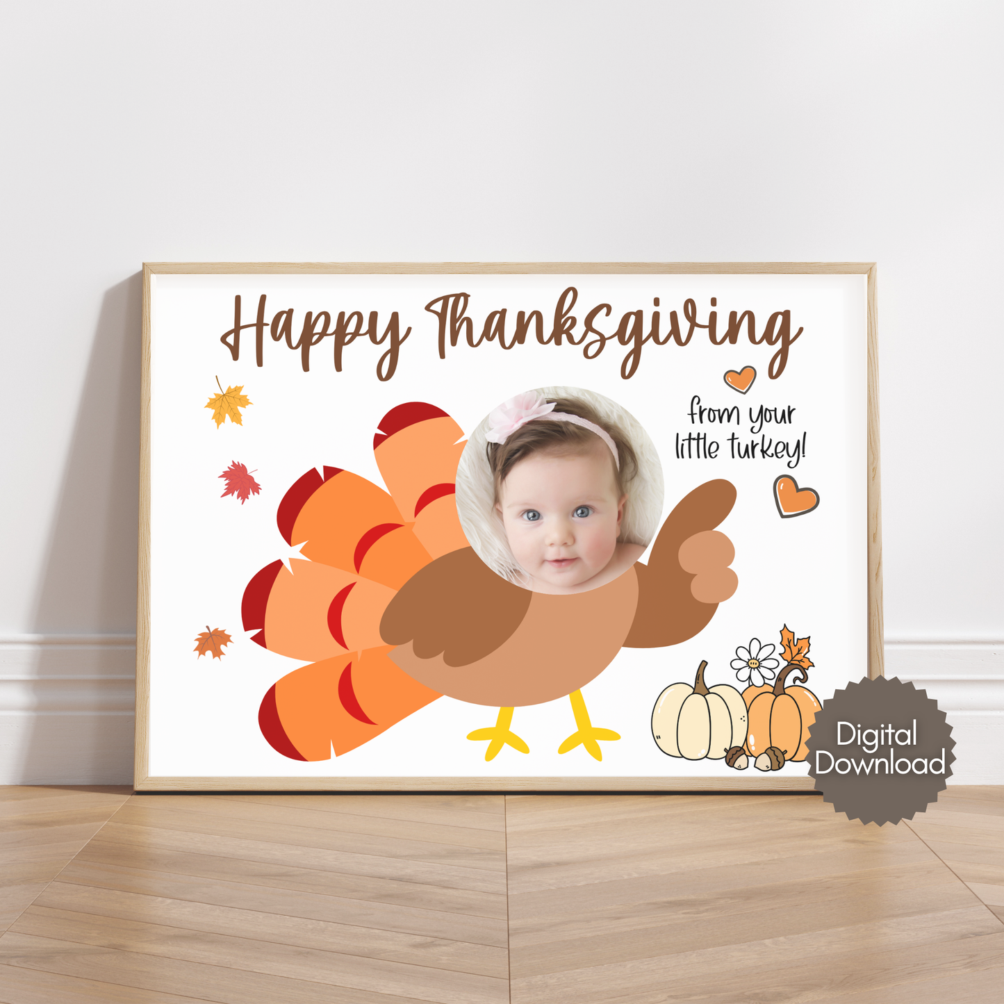 Thanksgiving Turkey Craft Kids Printable