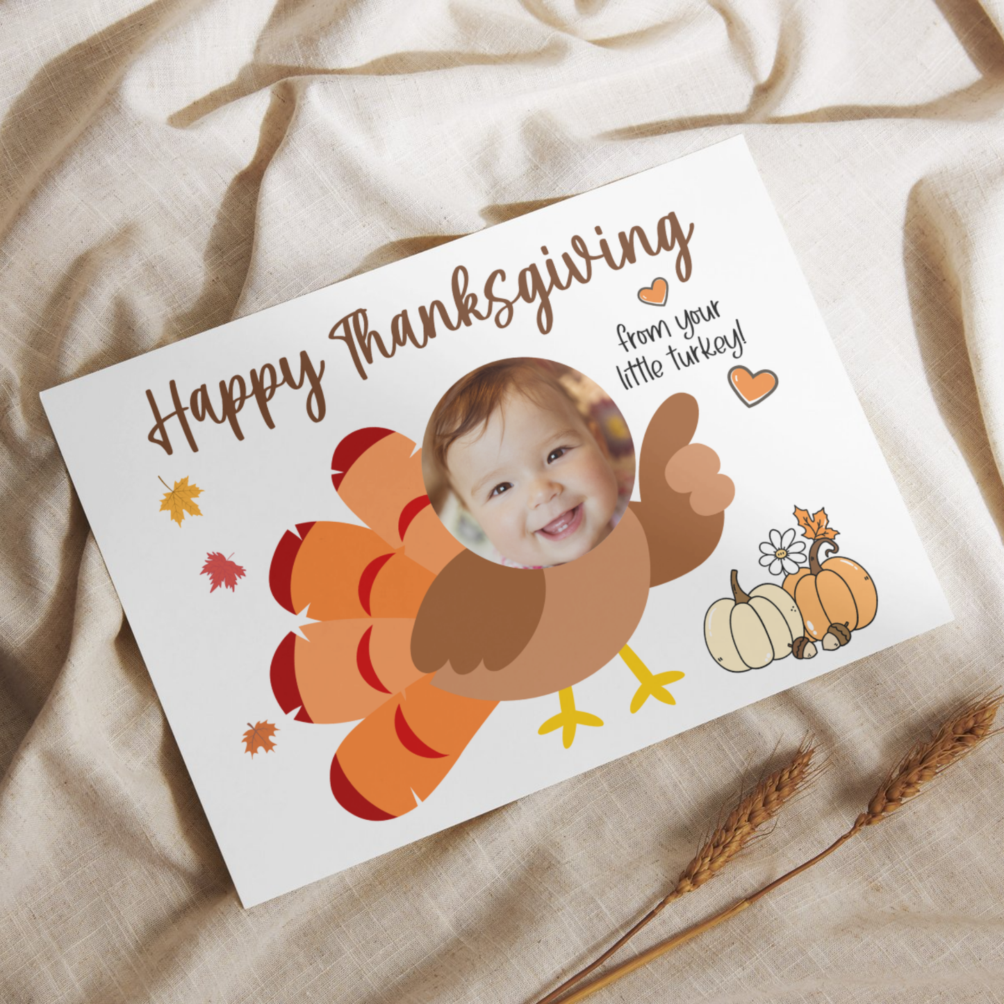 Thanksgiving Turkey Craft Kids Printable