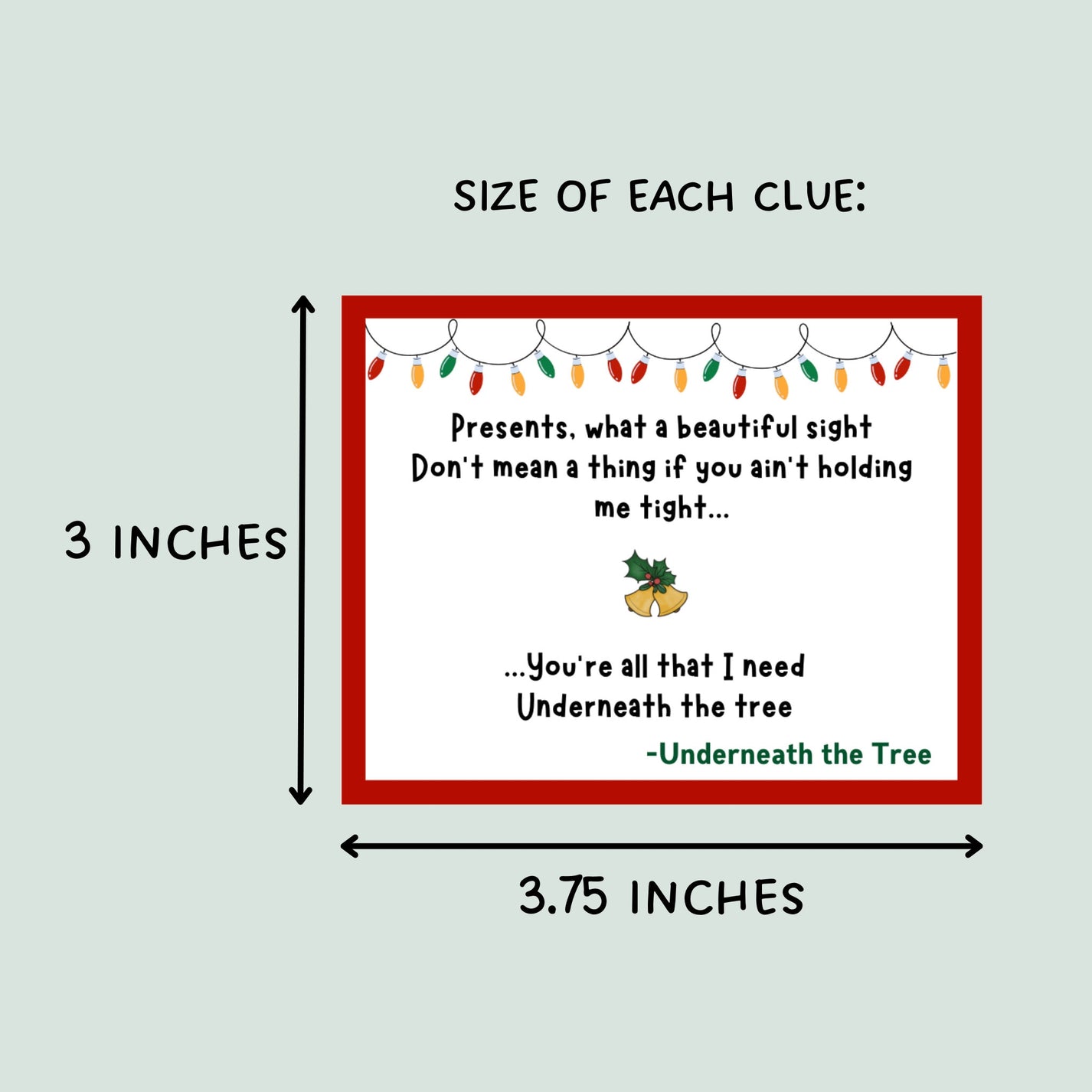 Christmas Finish The Lyric Game Printable, Xmas Carol Finish the Song