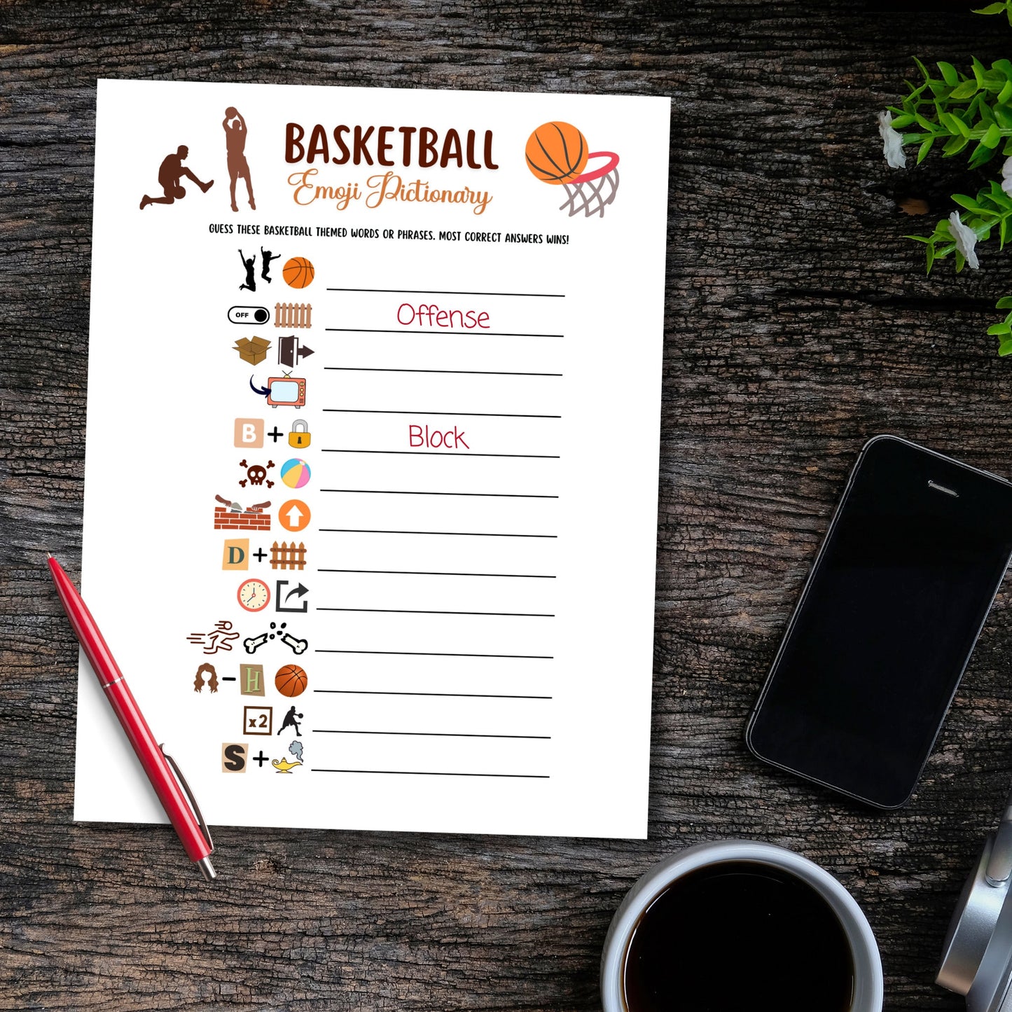 Basketball Party Games Bundle Printable, Tailgate Game, Mens College Basketball, Adults And Kids, Classroom Games, Basketball Tournament