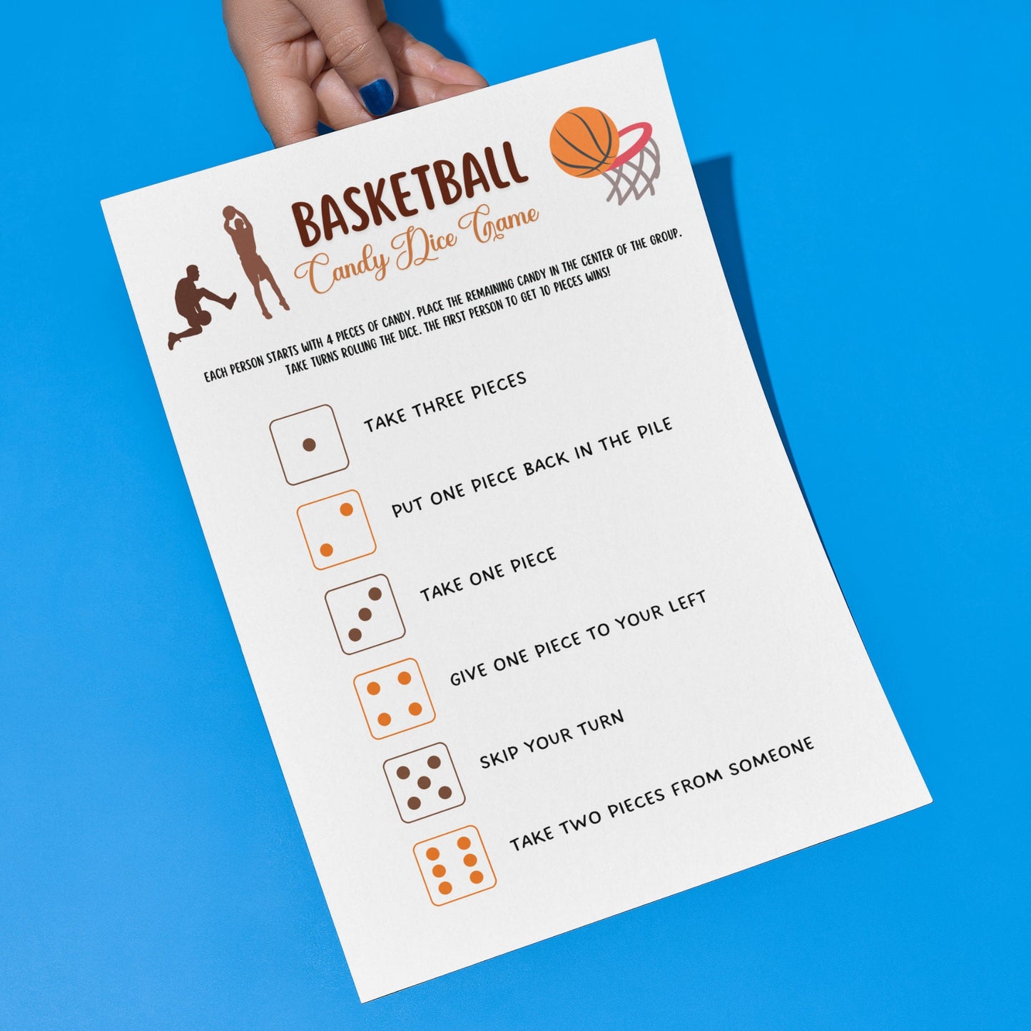 Basketball Party Games Bundle Printable, Tailgate Game, Mens College Basketball, Adults And Kids, Classroom Games, Basketball Tournament