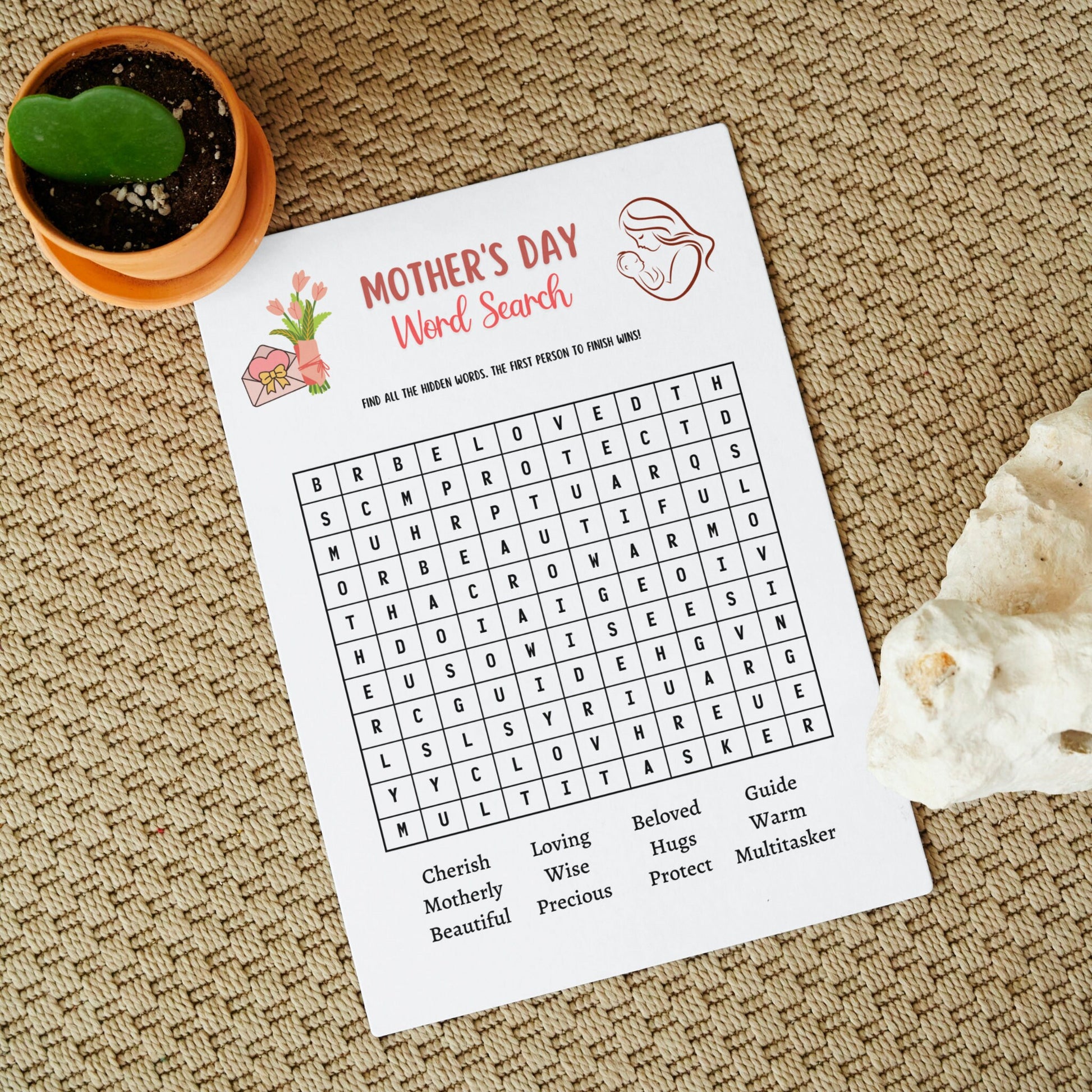 Mother's Day Party Games Bundle Printable for Kids & Adults – Scribbled LLC mother-s-day-party-games-bundle-printable-for-kids-adults-scribbled-llc