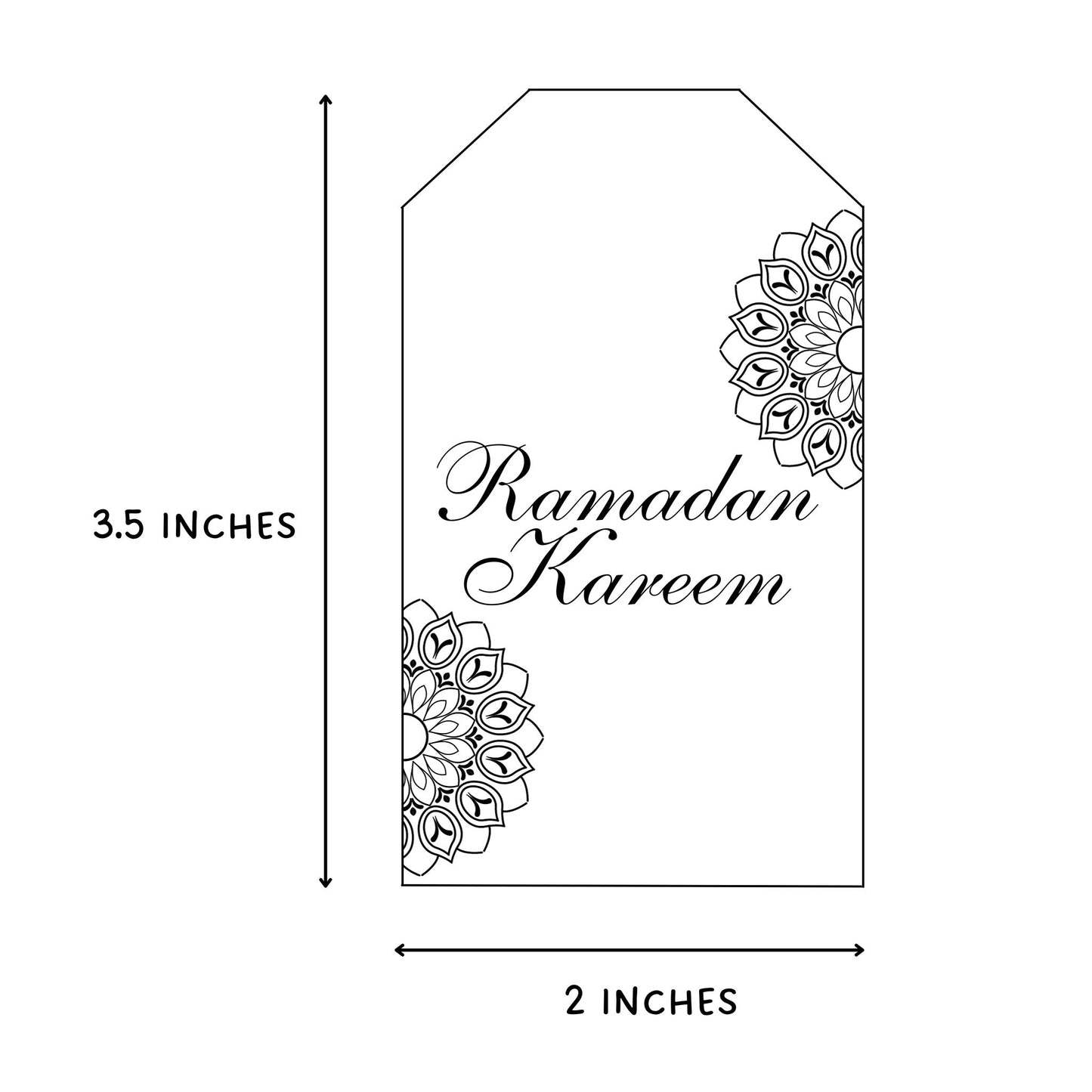 Ramadan Mubarak Gift Tags, Ramadan Kareem Printable Gift Tag, Eid Decoration, Instant Digital Download, 9 Printable Tags, Modern Gift Tags