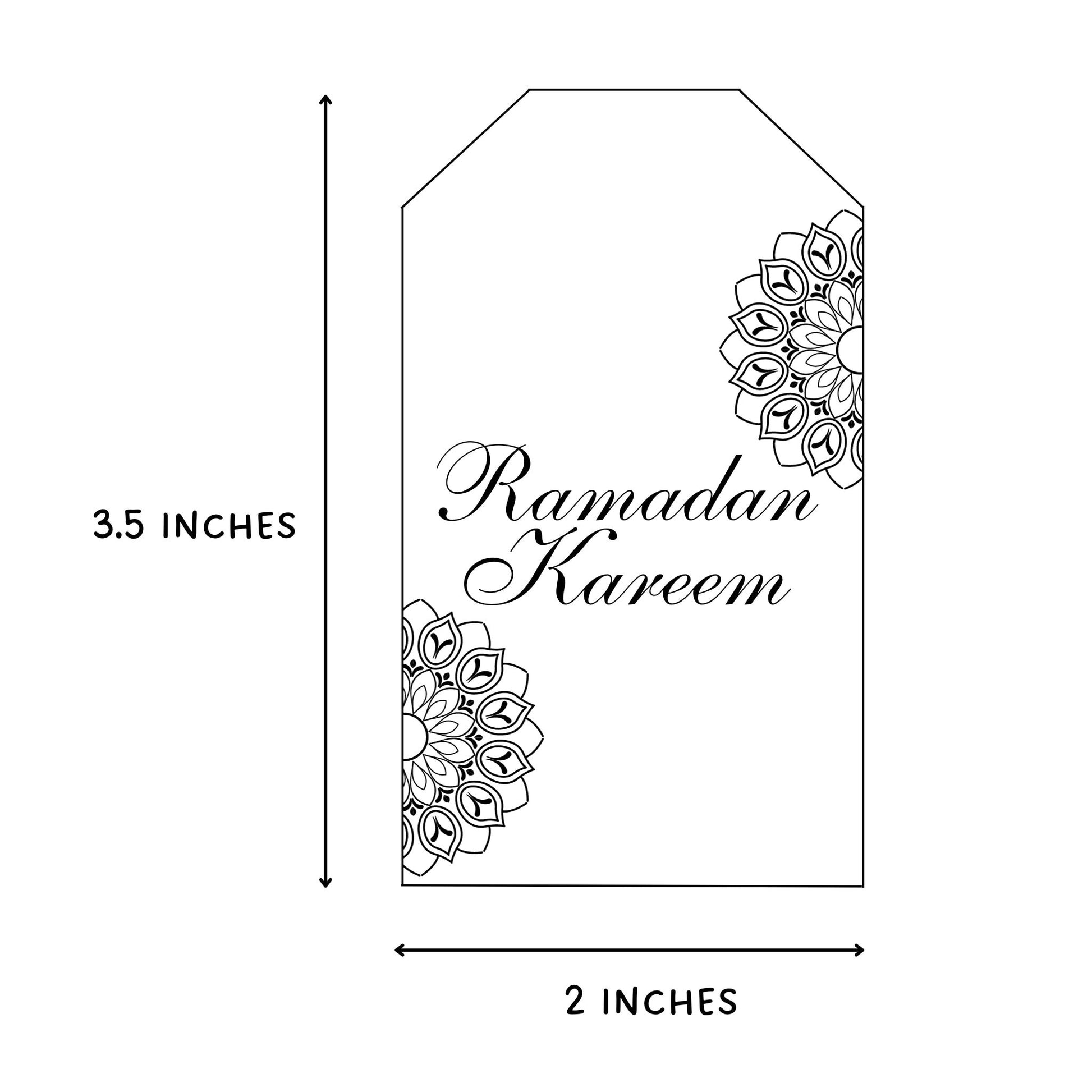 Ramadan Mubarak Gift Tags, Ramadan Kareem Printable Gift Tag, Eid Decoration, Instant Digital Download, 9 Printable Tags, Modern Gift Tags