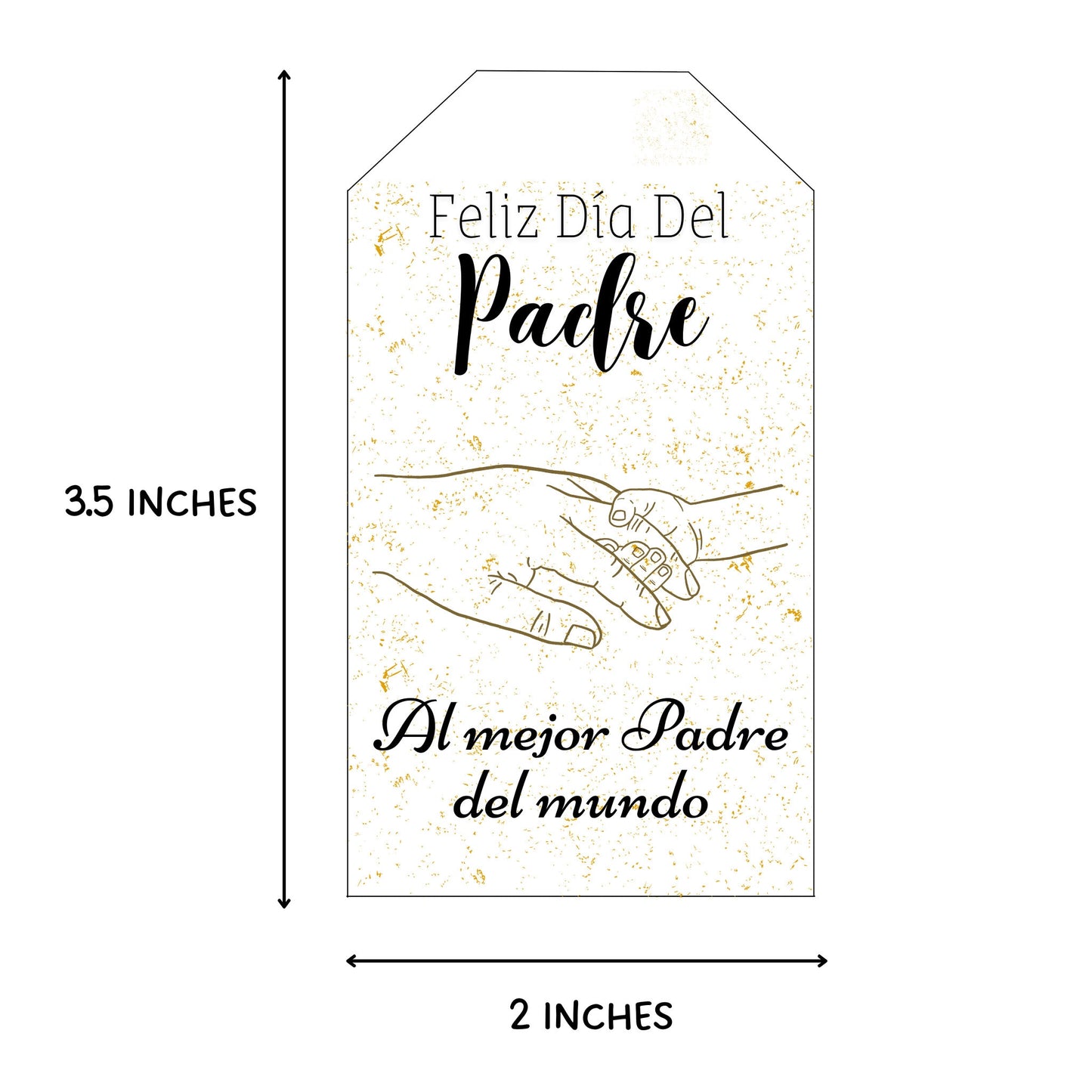 Spanish Happy Fathers Day Gift Favor Tag, Feliz día del padre tags, Printable Gift Tag, Gift for dad, Fathers Day Tag, Digital Download
